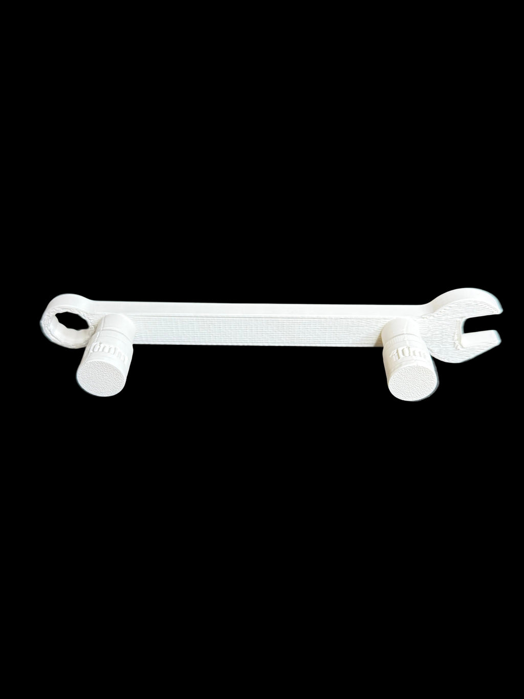 Wrench Tumbler Handle with 10mm Socket Posts | Mechanic Cup | Tool Theme Epoxy Handle