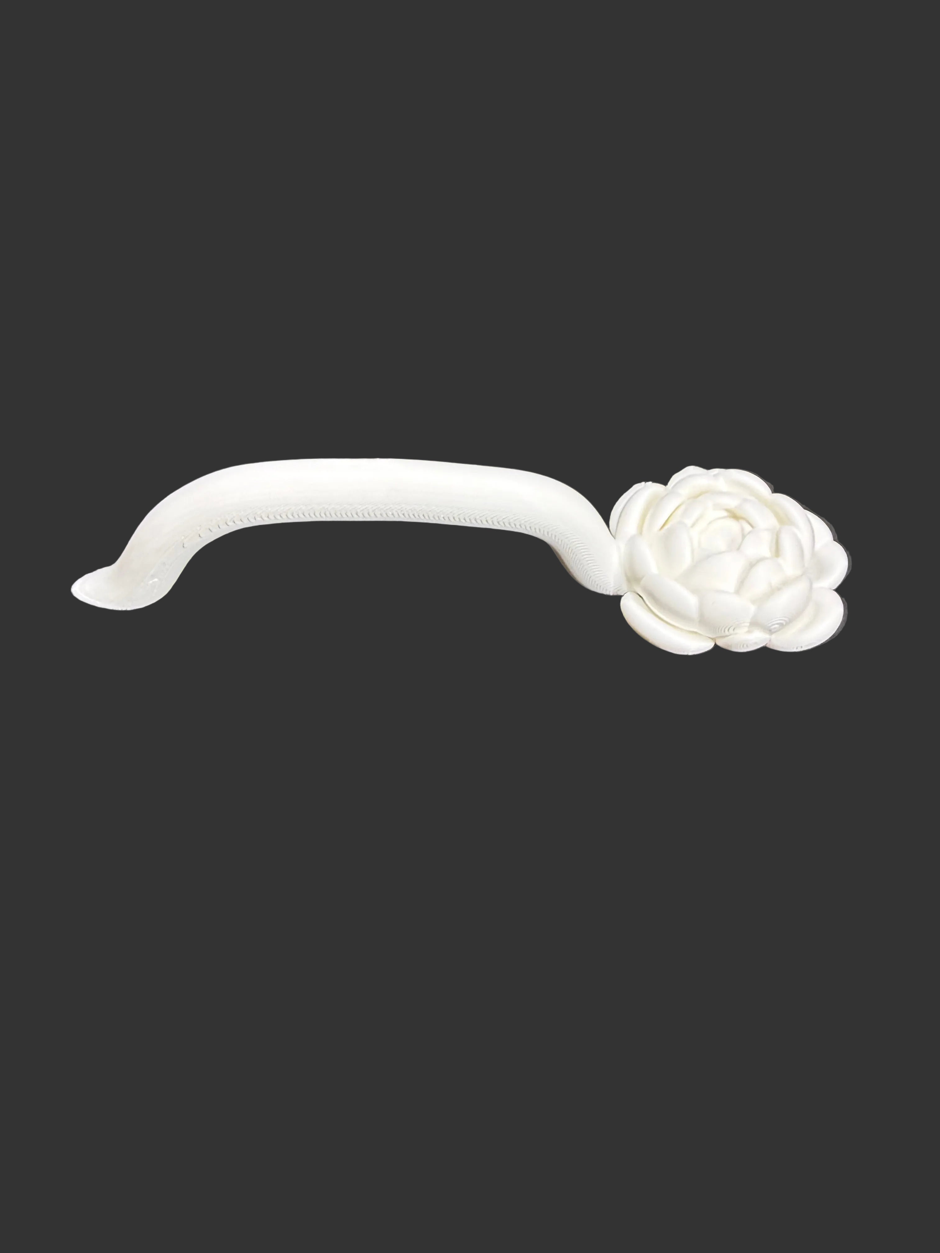 Peony Flower Tumbler Handle | Floral Cup Handle | Spring Accessory