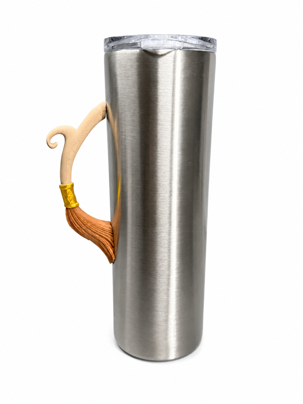 Witch's Broom Tumbler Handle for Epoxy Tumblers | Halloween Cup Handle |  Spooky Fall Decor