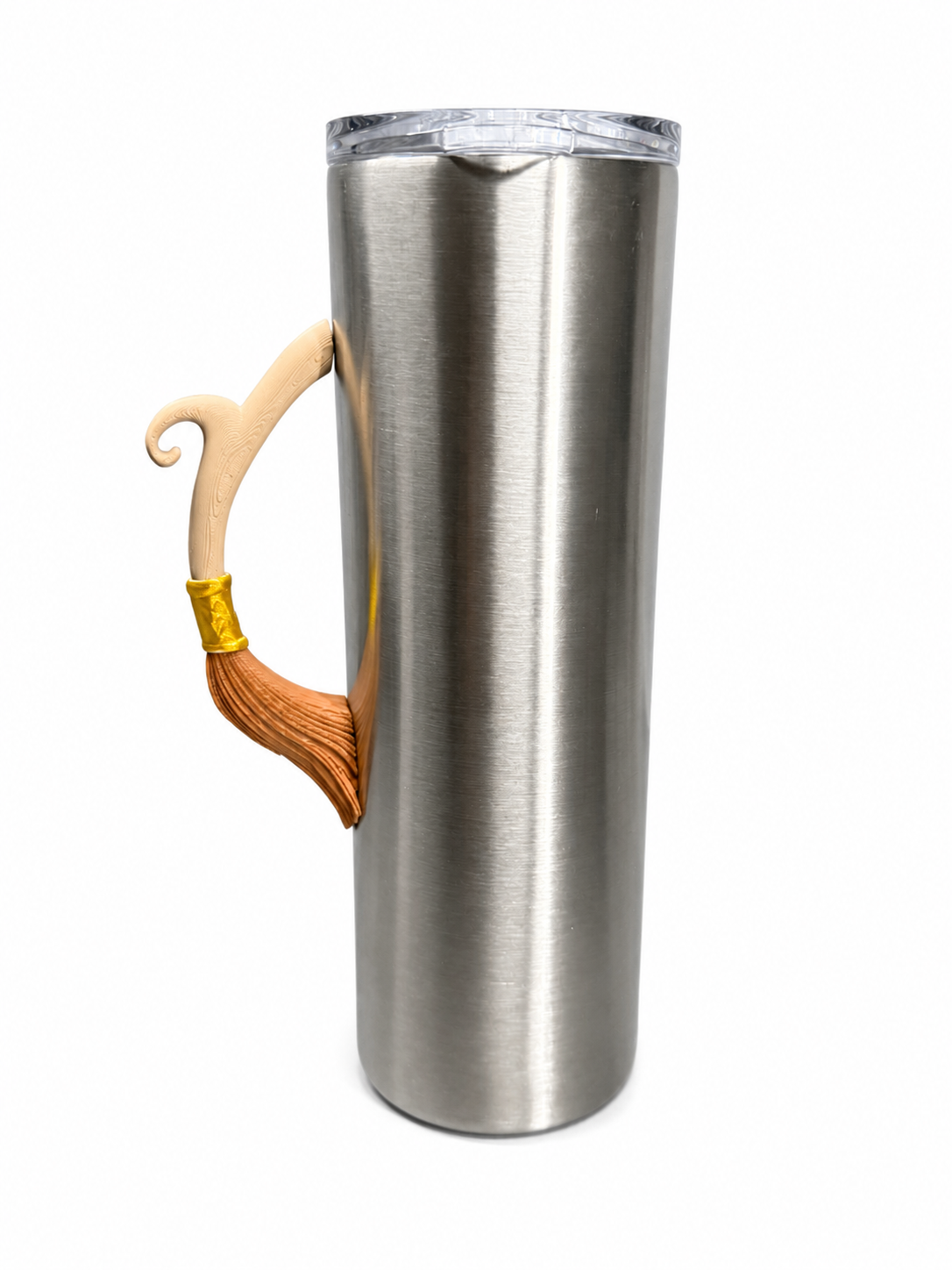 Witch's Broom Tumbler Handle for Epoxy Tumblers | Halloween Cup Handle |  Spooky Fall Decor