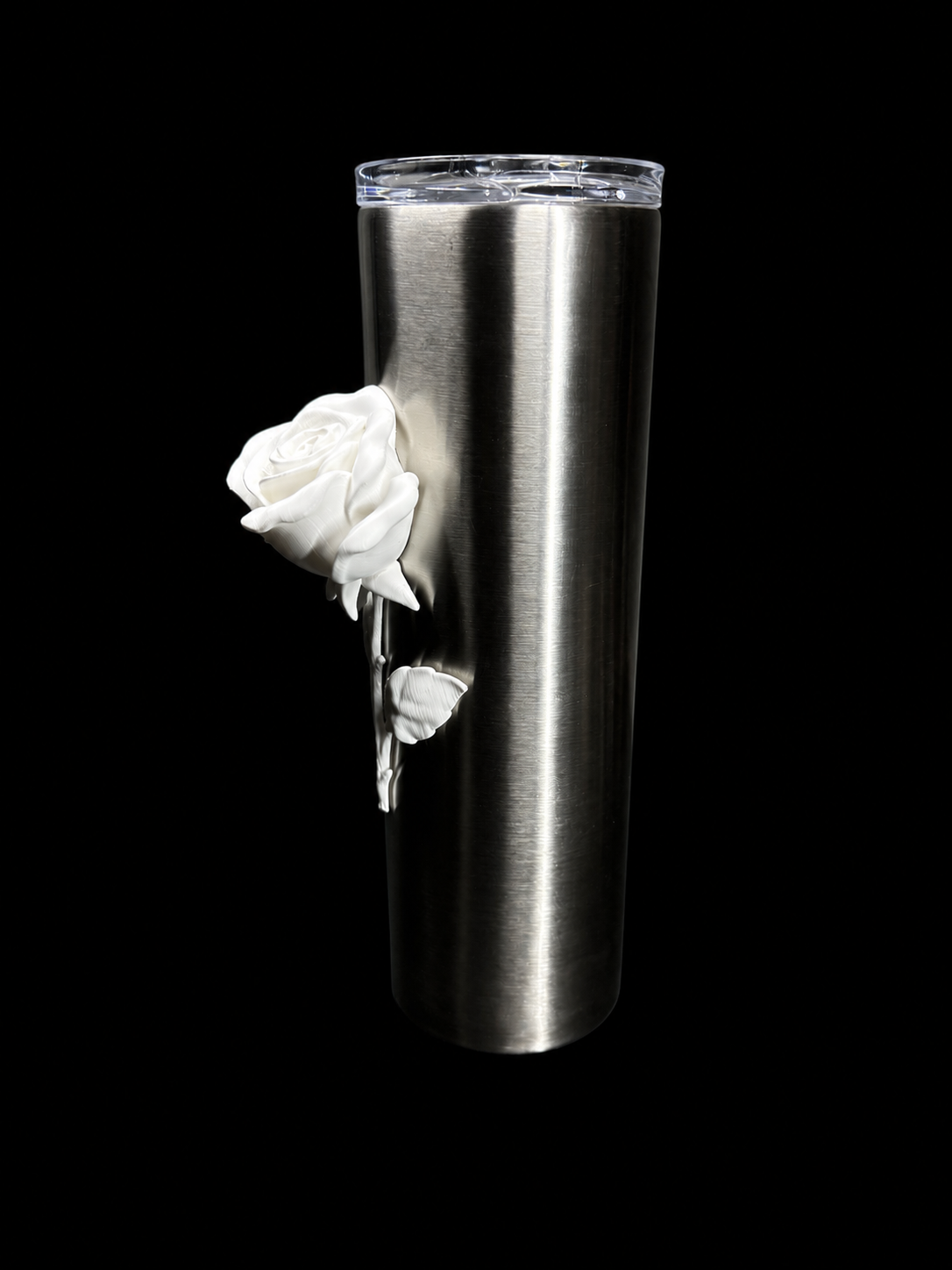 Rose Tumbler Accessory for Epoxy Tumblers, 3D Printed Floral Add-On
