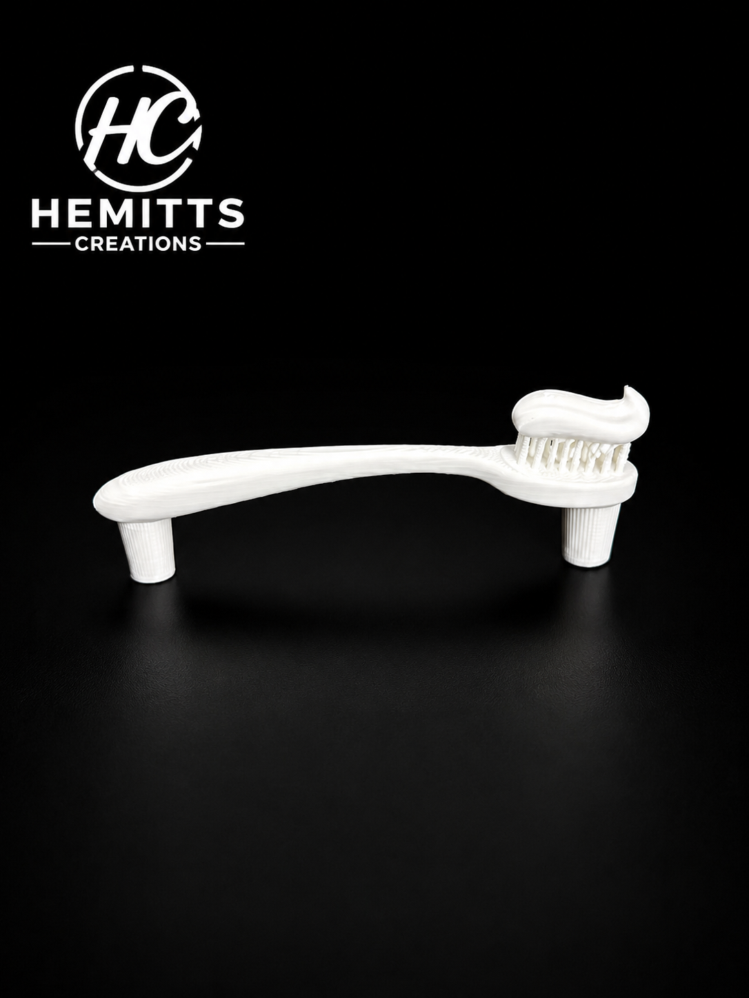 Toothbrush Tumbler Handle STL | Dental Inspired 3D Print File for Epoxy Tumblers