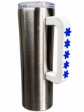 Snowflake Tumbler Handle – Winter Collection