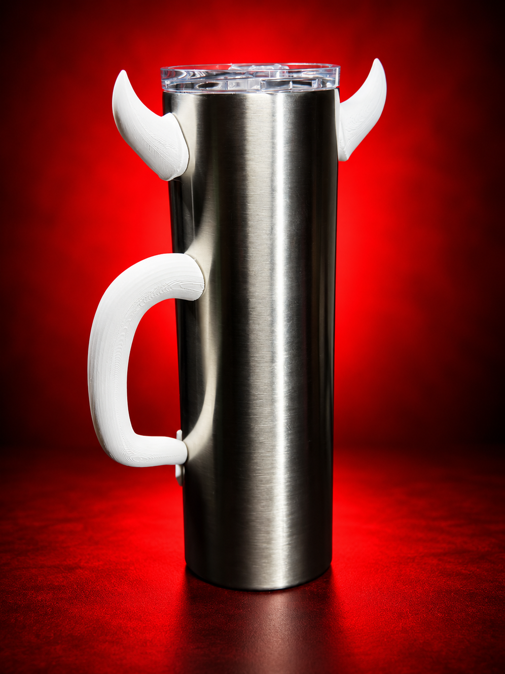 Demon Tumbler Set – Tail Handle + Horns