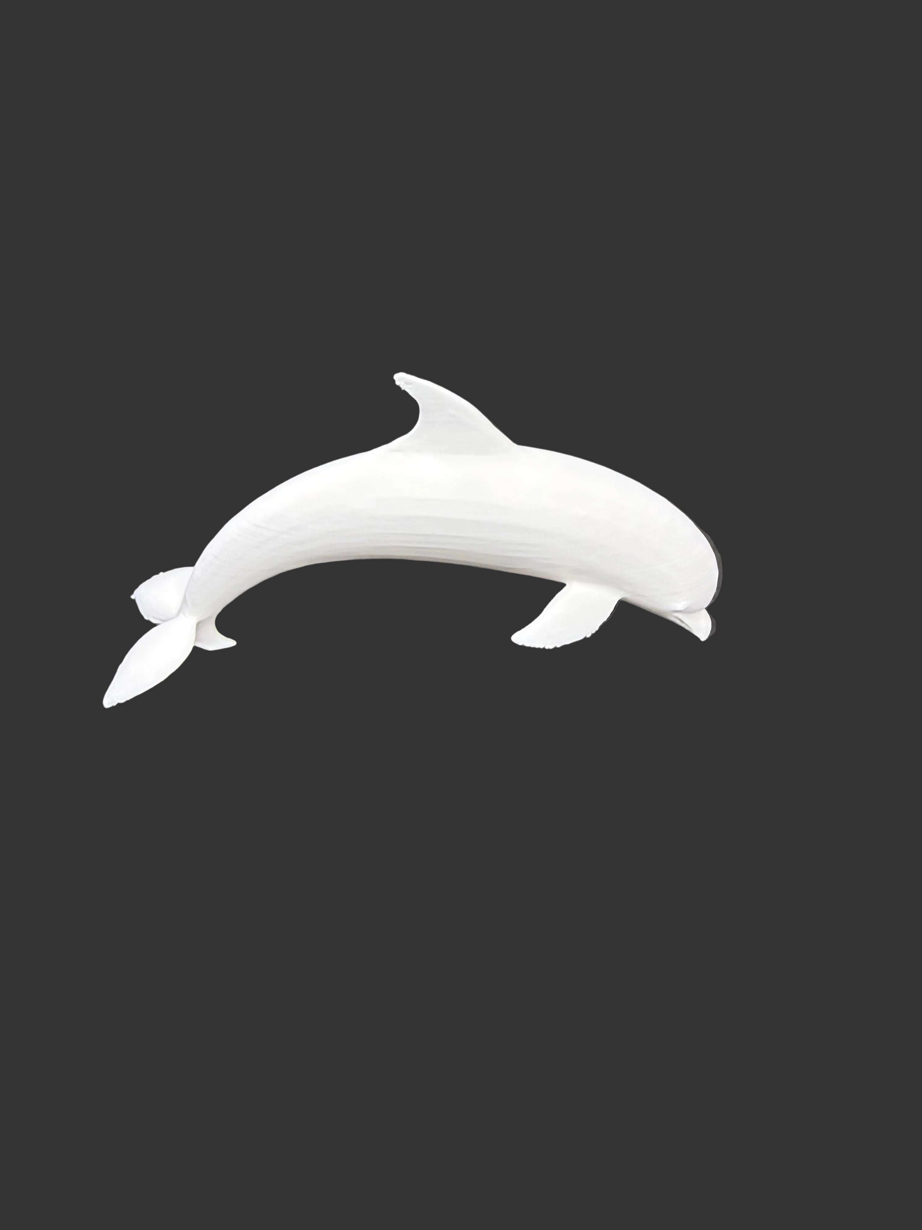 Dolphin Tumbler Handle | Epoxy Cup Handle Attachment | 3D Printed Ocean Drinkware Accessory