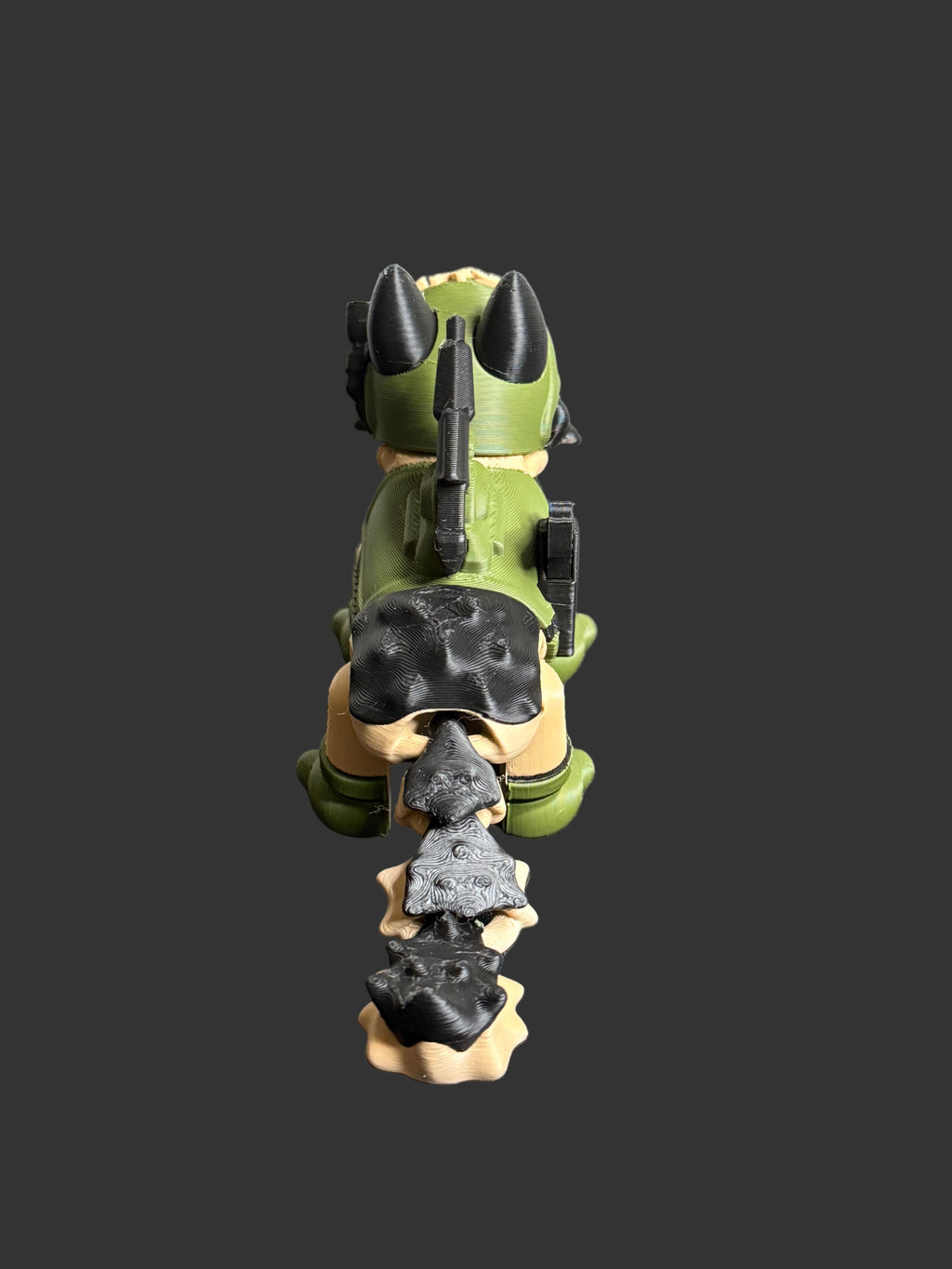Flexi German Shepherd – Military K9 Figure | Articulated Flexi Toy