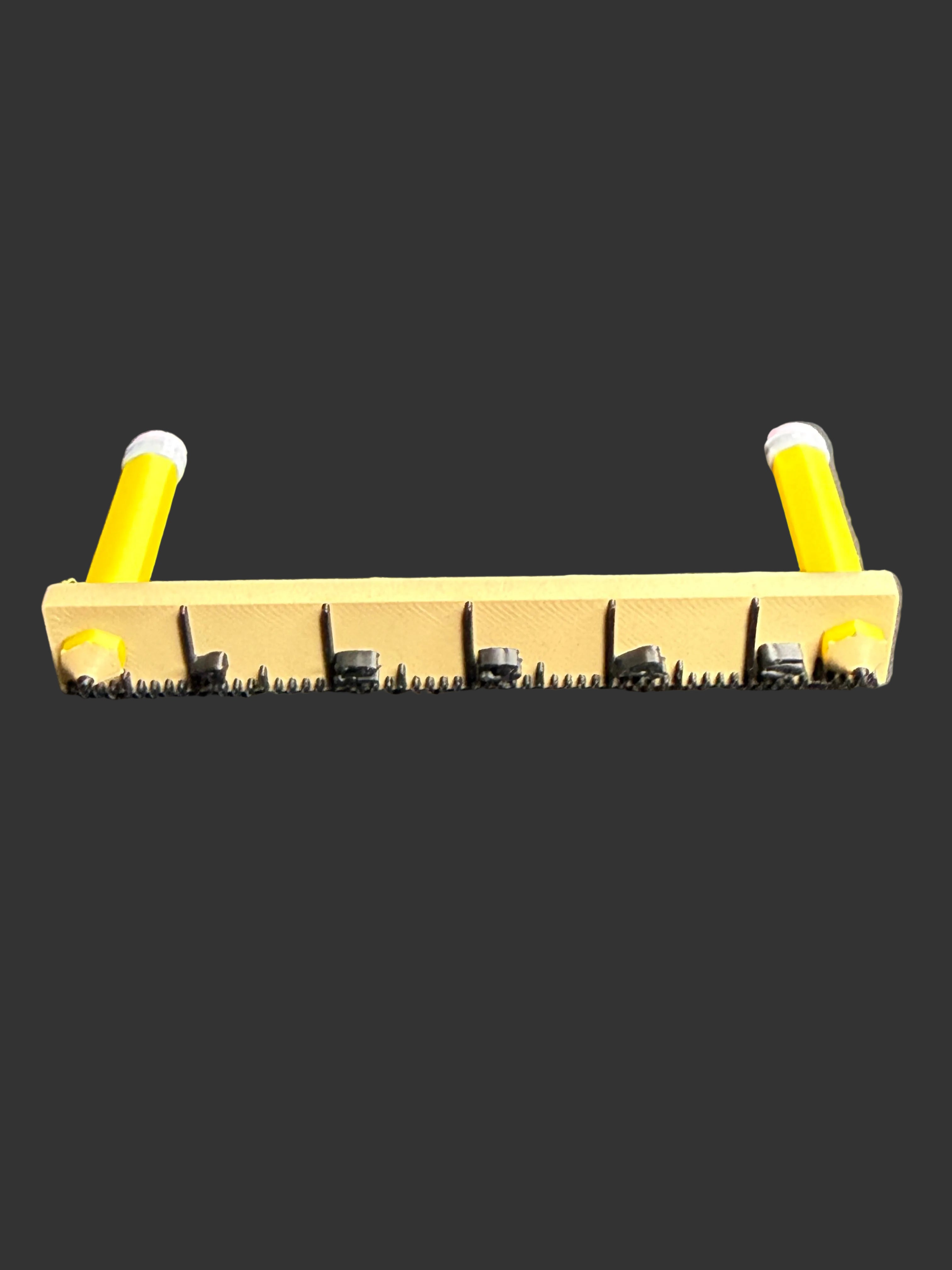 Pencil & Ruler Handle | Epoxy Tumbler Handle | Teacher Gift | 3D Printed Cup Accessory