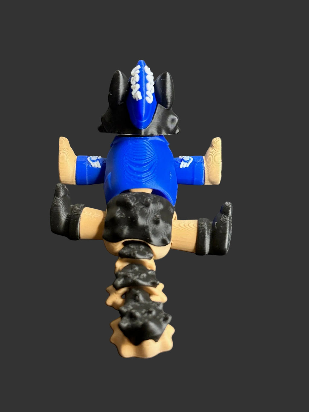 Airforce Flexi German Shepherd – 3D Printed Patriotic Military K9