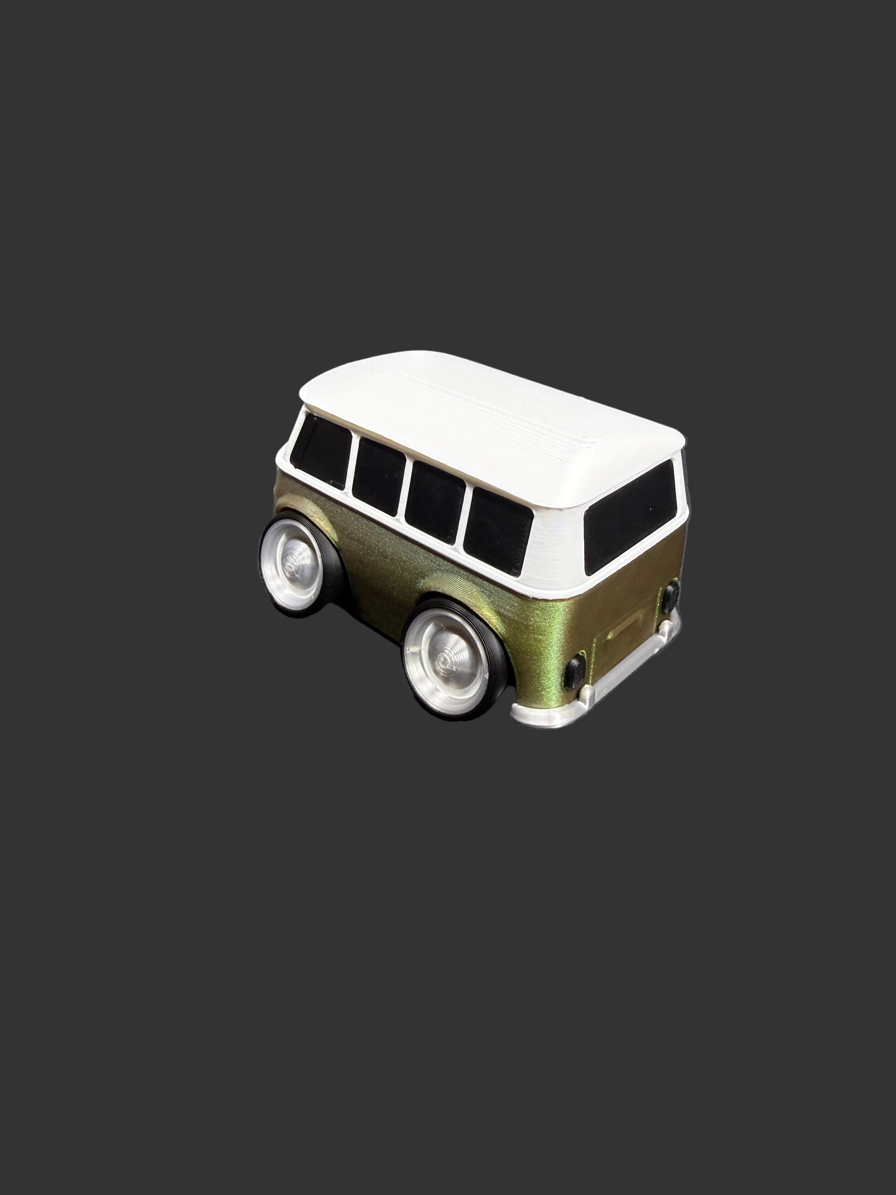 Tooned T1 VW Bus – Cartoon Style Classic Van | Retro Surf Vibes Collectible
