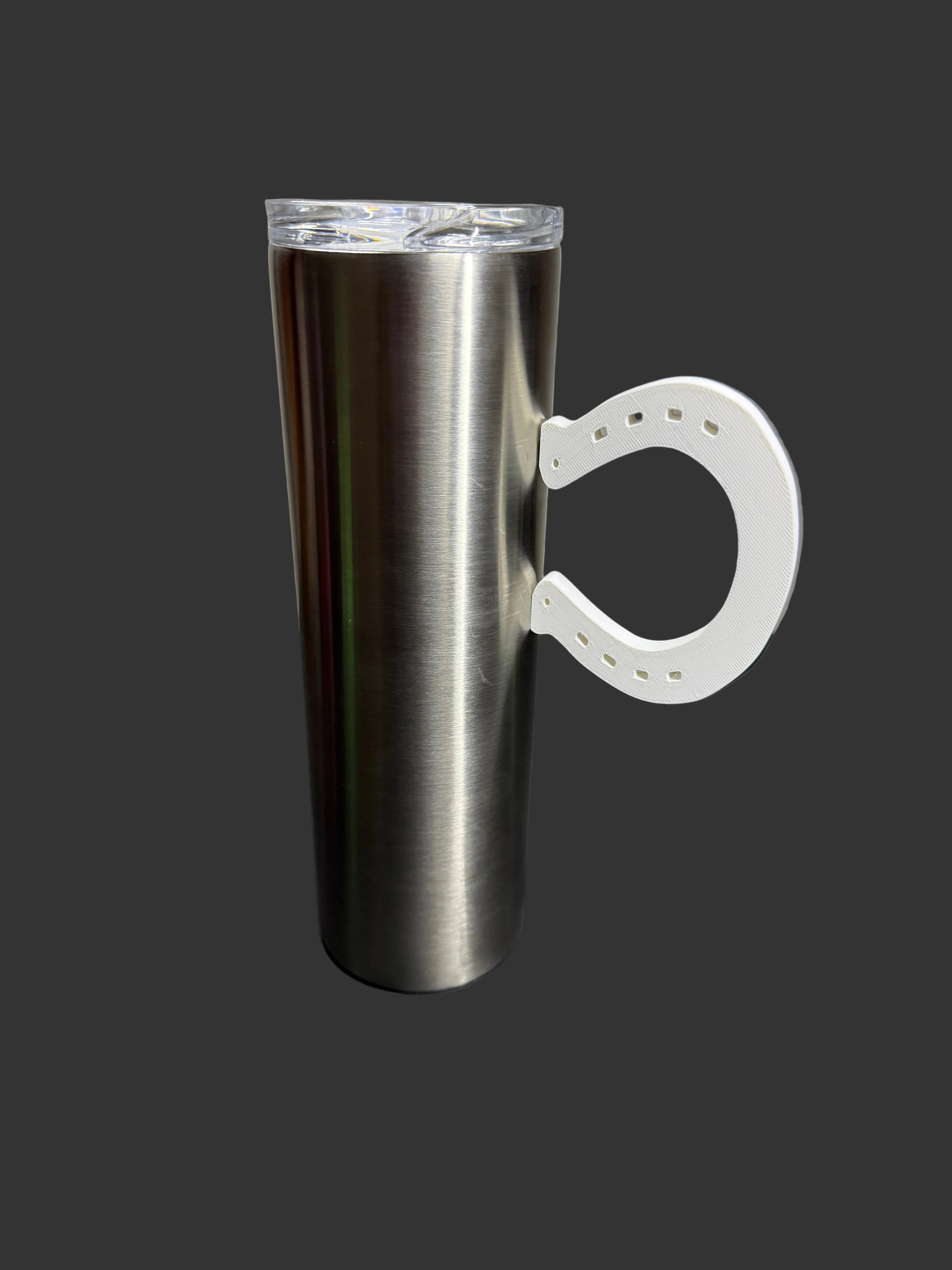 Horseshoe Tumbler Handle – Western Style Handle for Epoxy Tumblers – Lucky Horseshoe Accessory