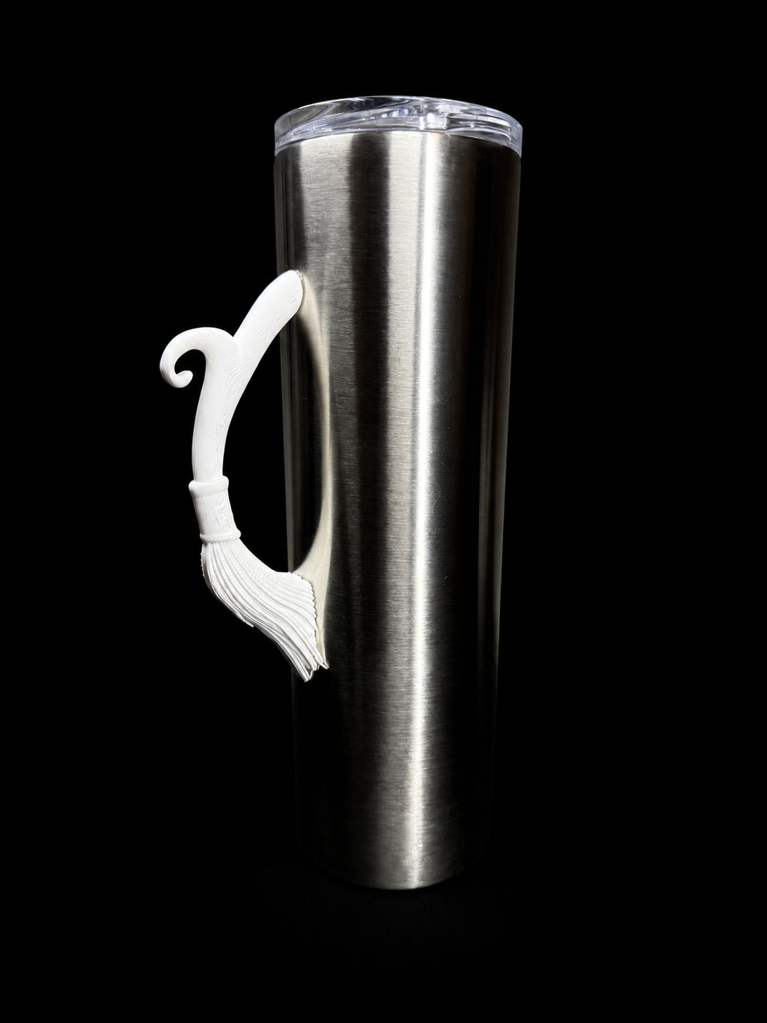 Witch's Broom Tumbler Handle for Epoxy Tumblers | Halloween Cup Handle |  Spooky Fall Decor