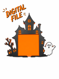 Haunted House Sticky Note Holder STL | Halloween Desk Decor | Spooky Office Accessory | 3D Print Digital File