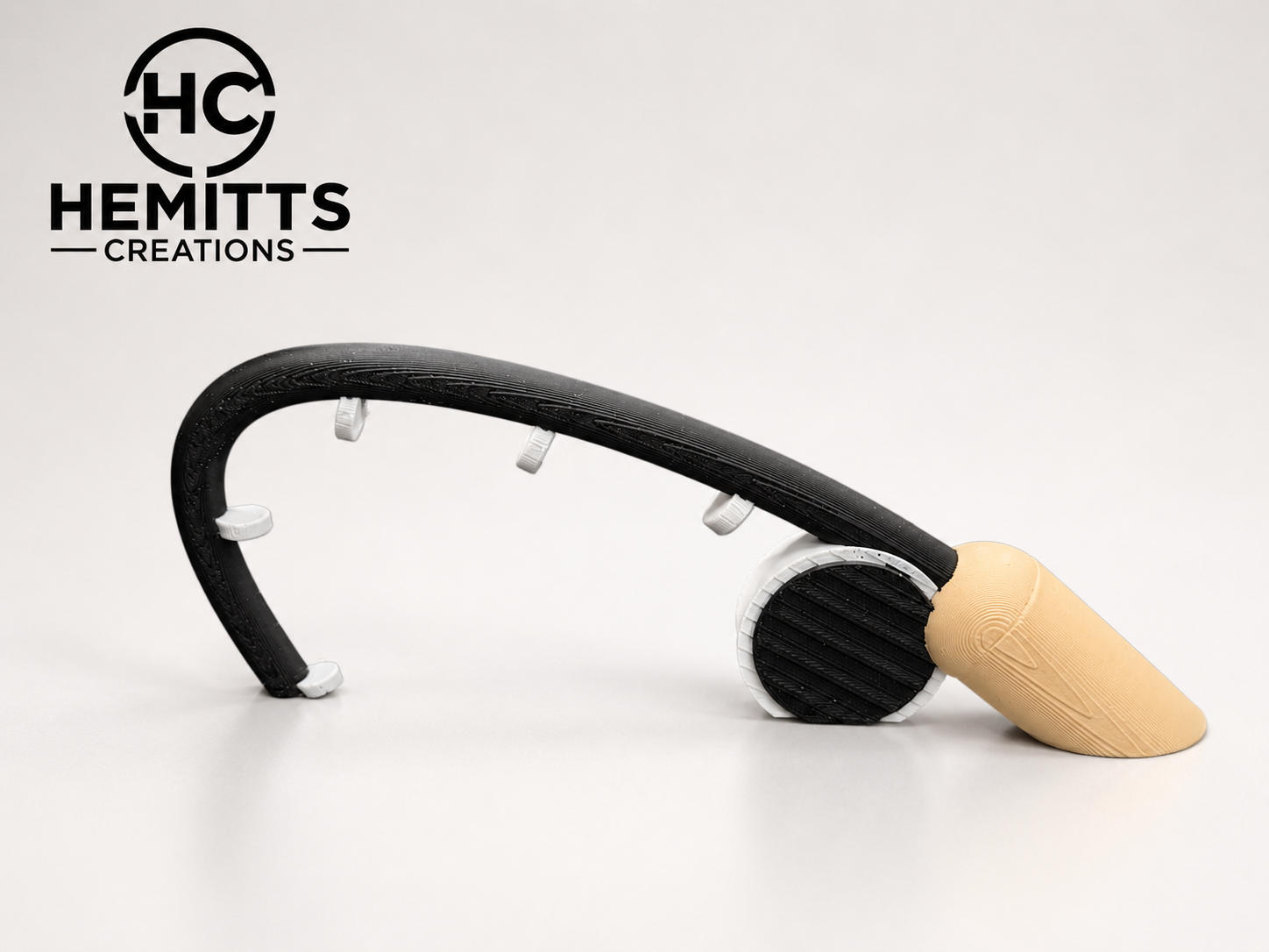 Fishing Rod Tumbler Handle for Epoxy Tumblers | 3D Printed Angler Cup Handle