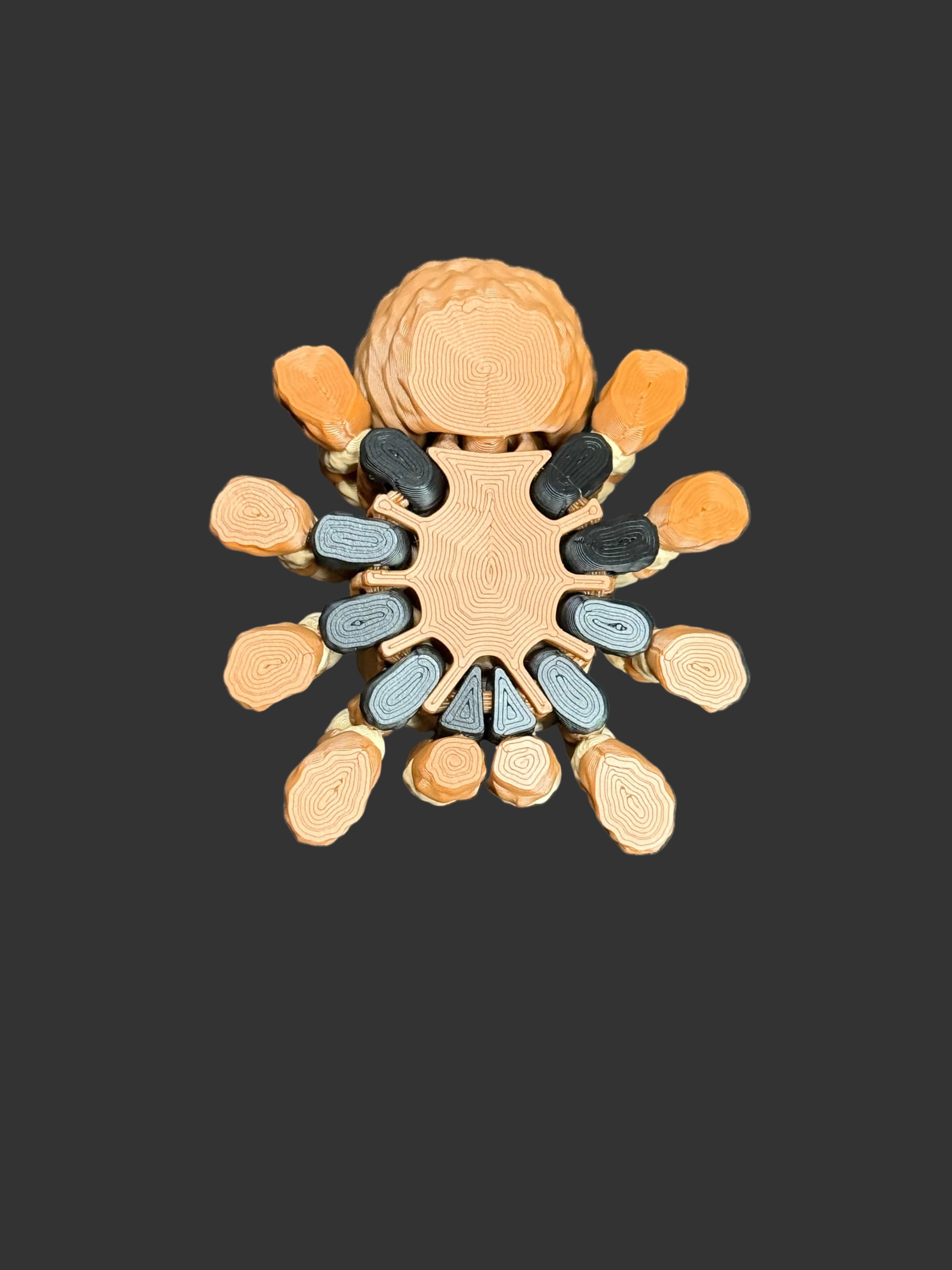 Articulated Spider Magnet – Flexi Spider Fridge Buddy – 3D Printed Poseable