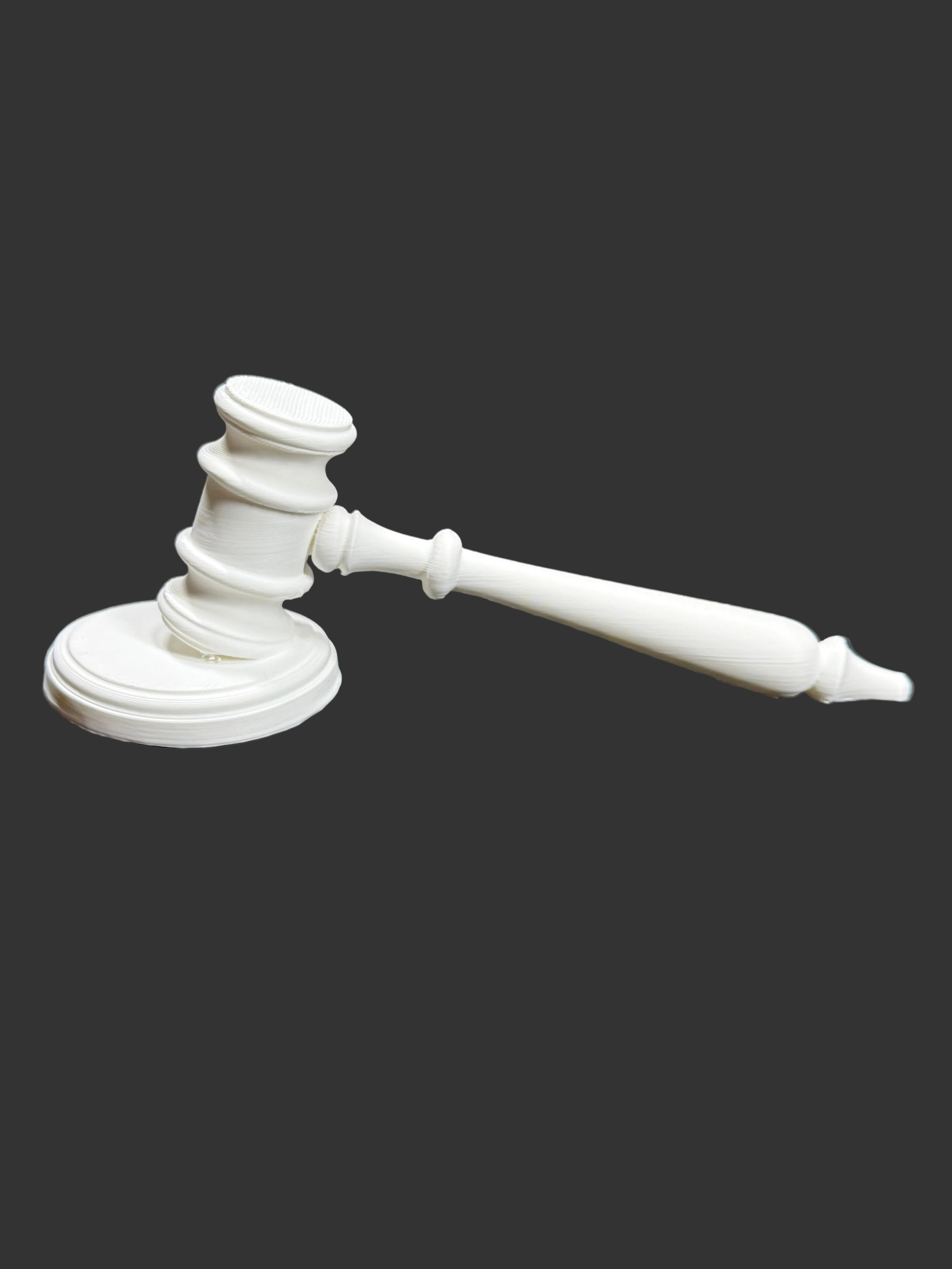 Judge Gavel Tumbler Handle – Courtroom Handle for Epoxy Tumblers – Lawyer Gift – Law School Grad