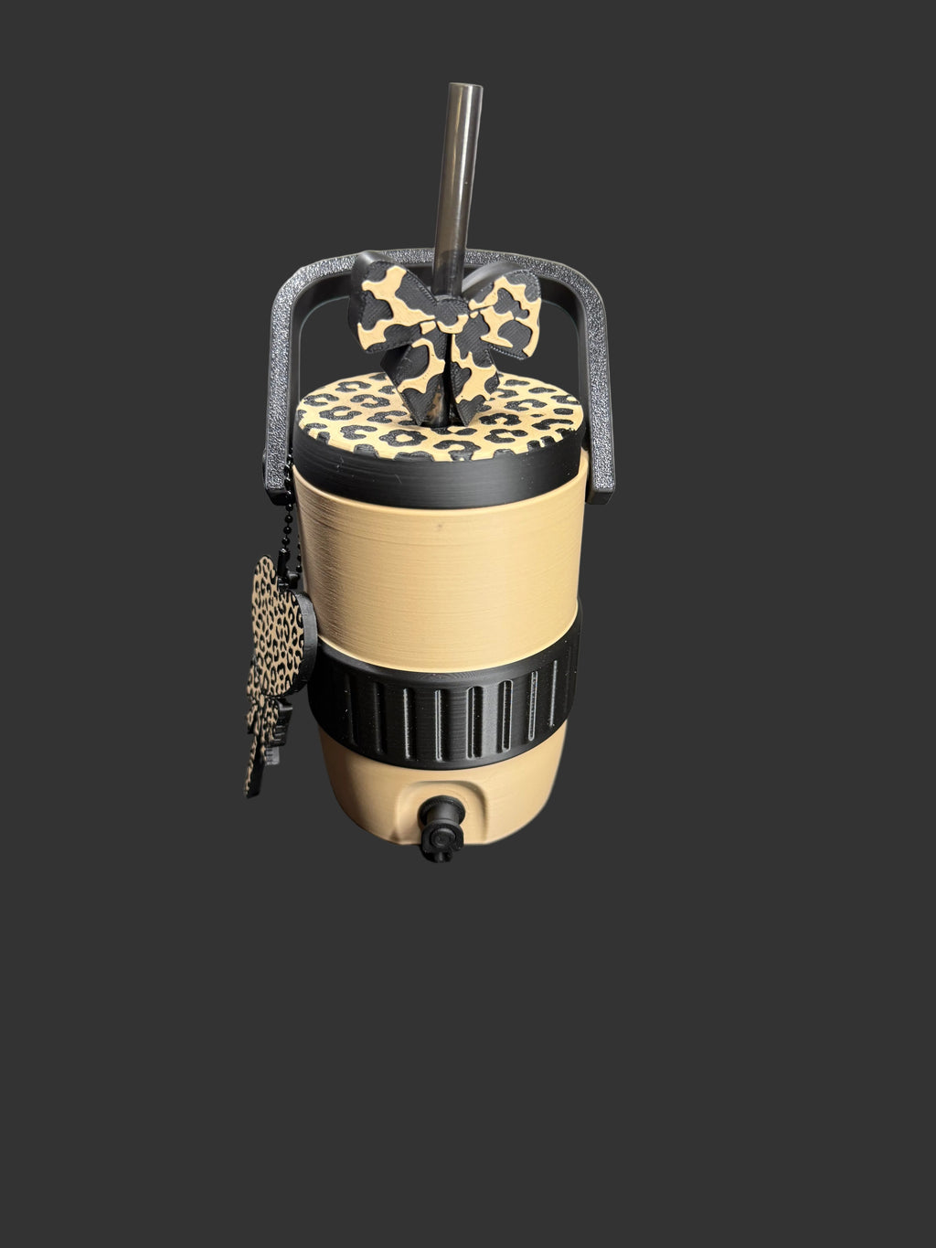 Cheetah Print 12oz Can Sleeve | Leopard Soda Can Holder | 3D Printed Drink Sleeve | Trendy Beverage Insulator