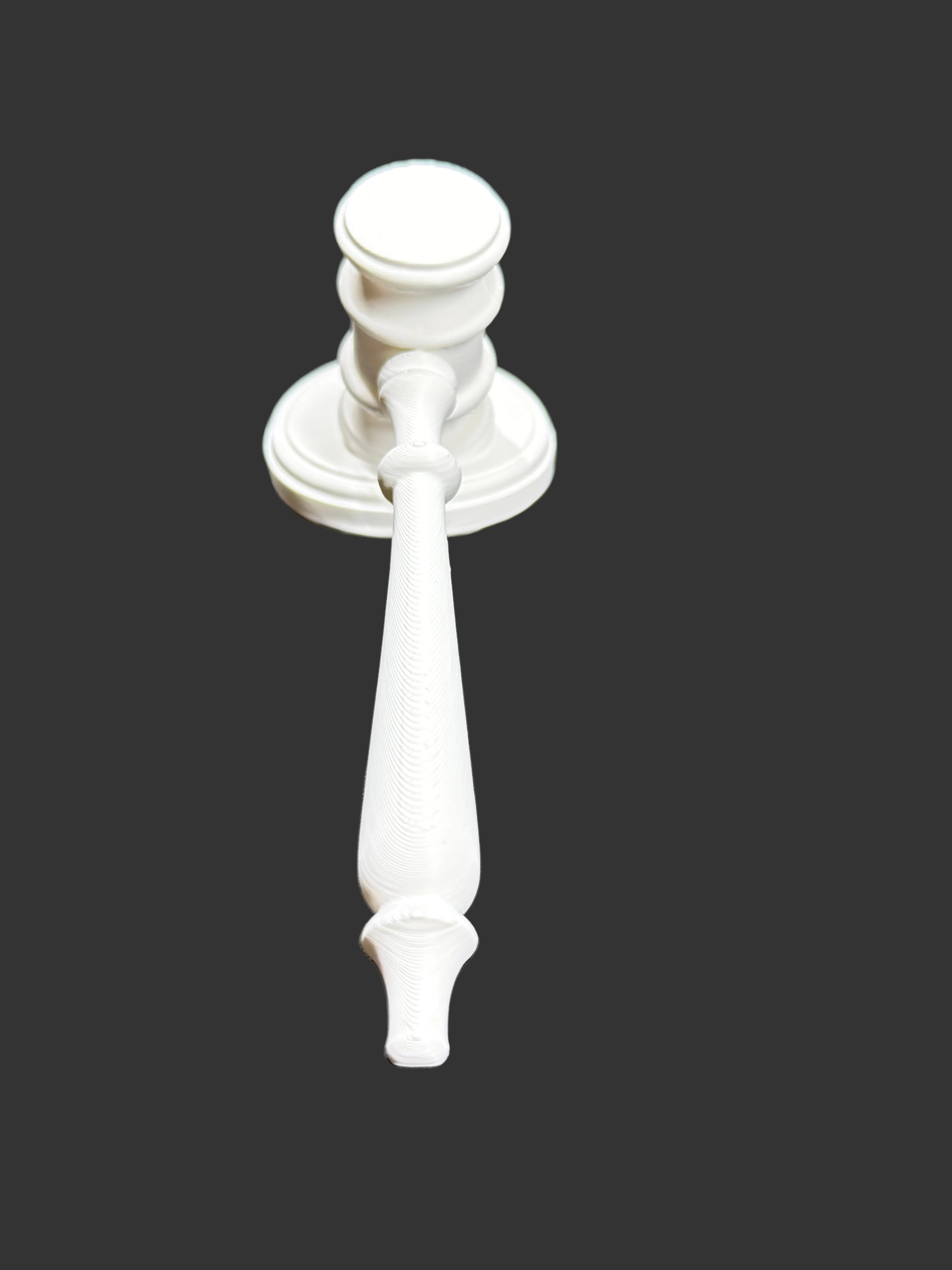 Judge Gavel Tumbler Handle – Courtroom Handle for Epoxy Tumblers – Lawyer Gift – Law School Grad