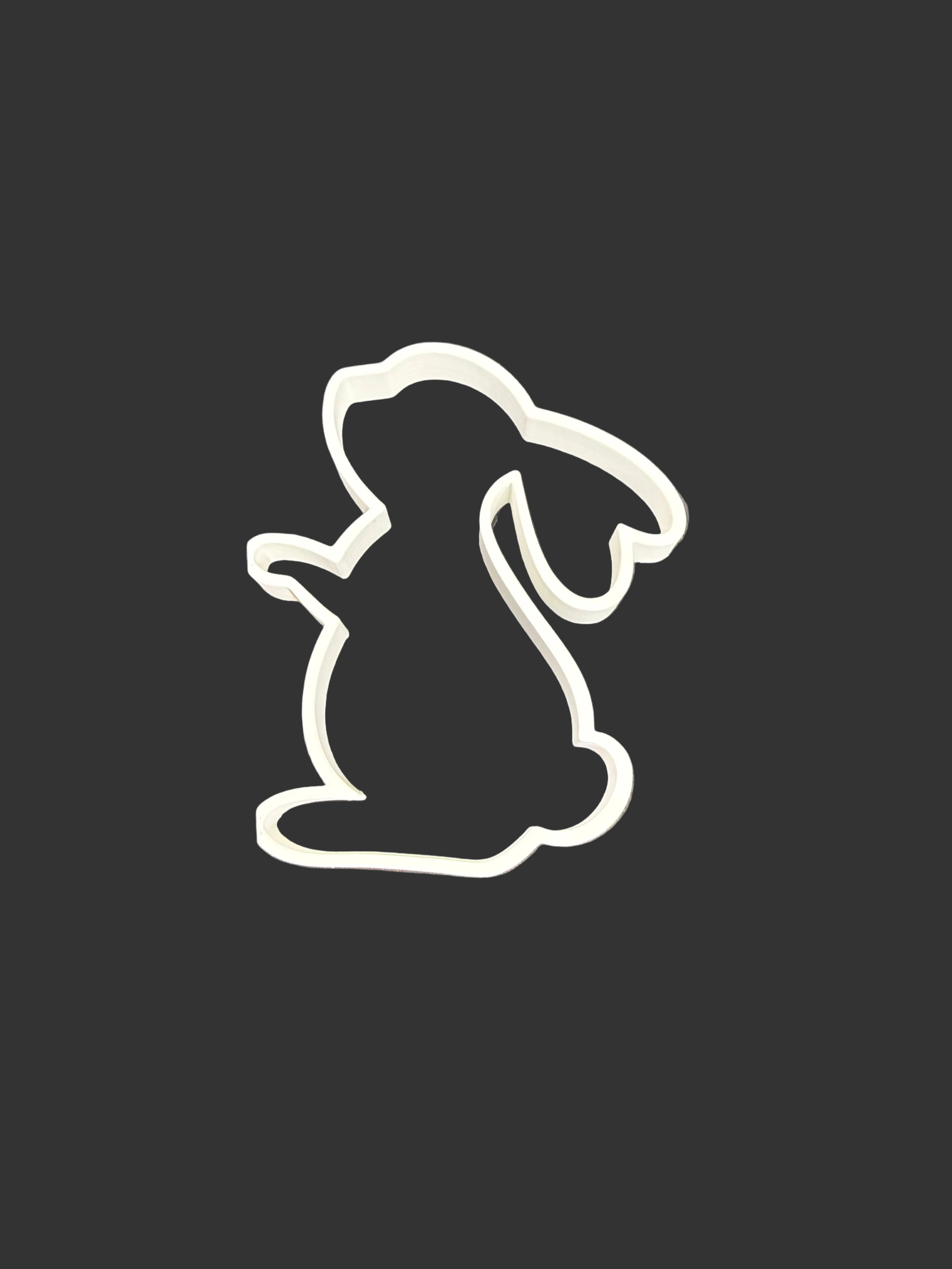 Bunny Tumbler Handle – Rabbit Tumbler Grip Epoxy Tumblers – Easter Accessory for Custom Cups