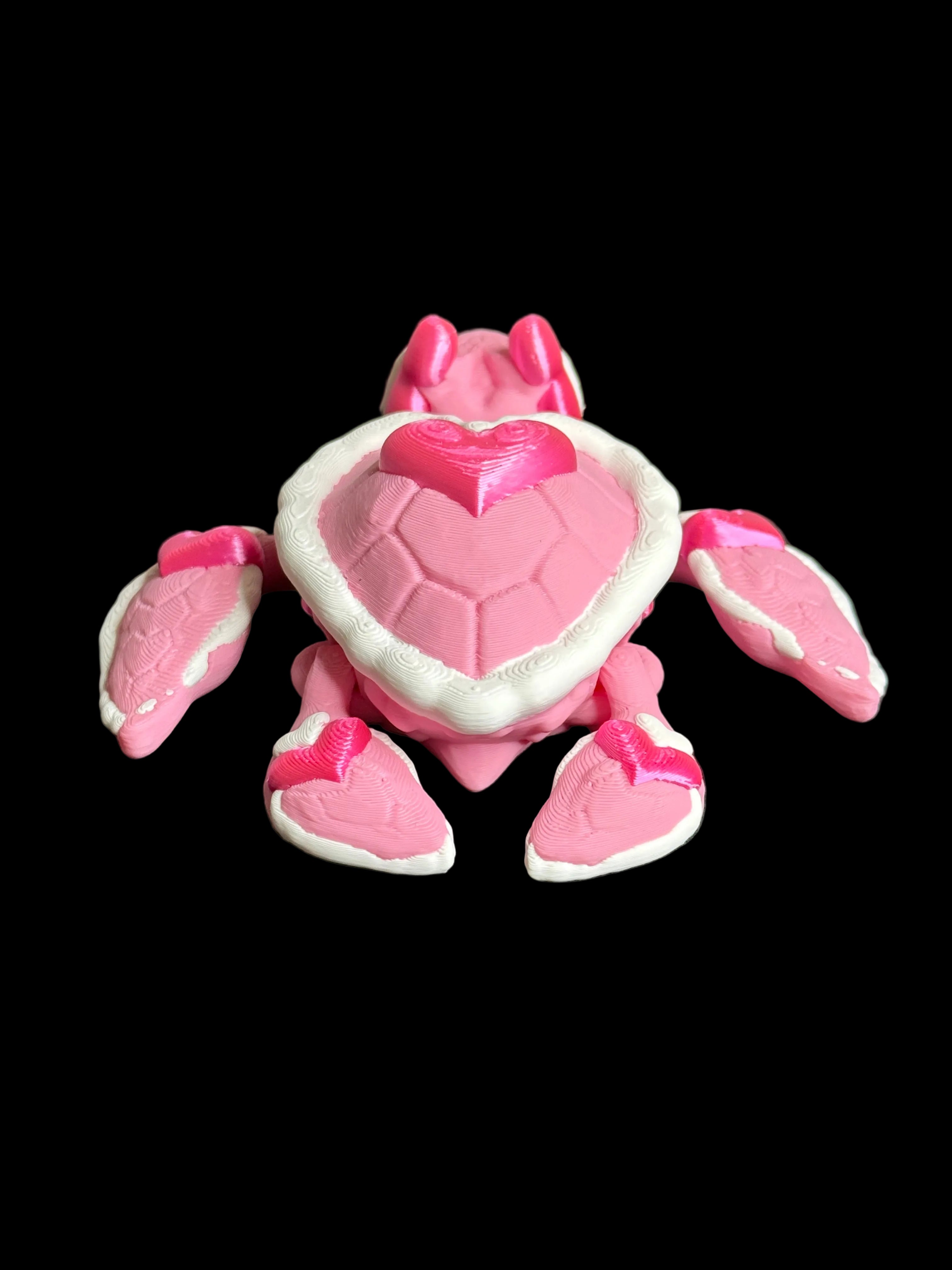 Heart Turtle – Adorable Love-Themed Turtle Gift – Sweet Turtle Decor – Valentine’s Day Turtle – Handmade Turtle Figurine
