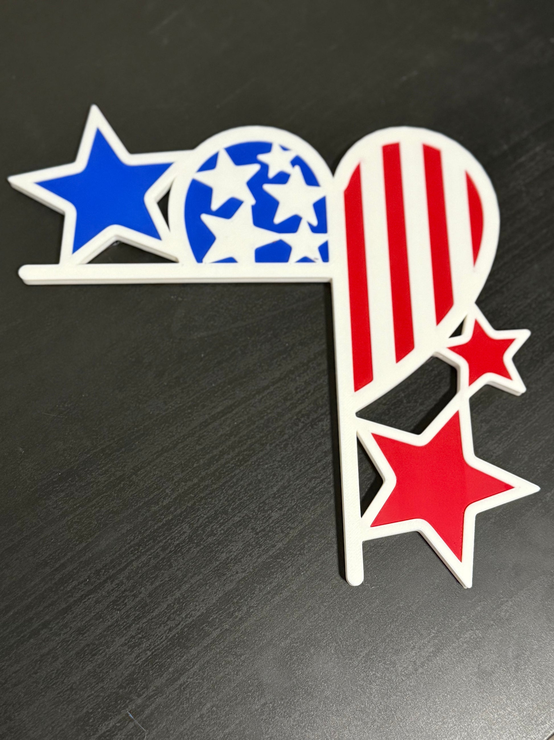 4th of July Door Hanger