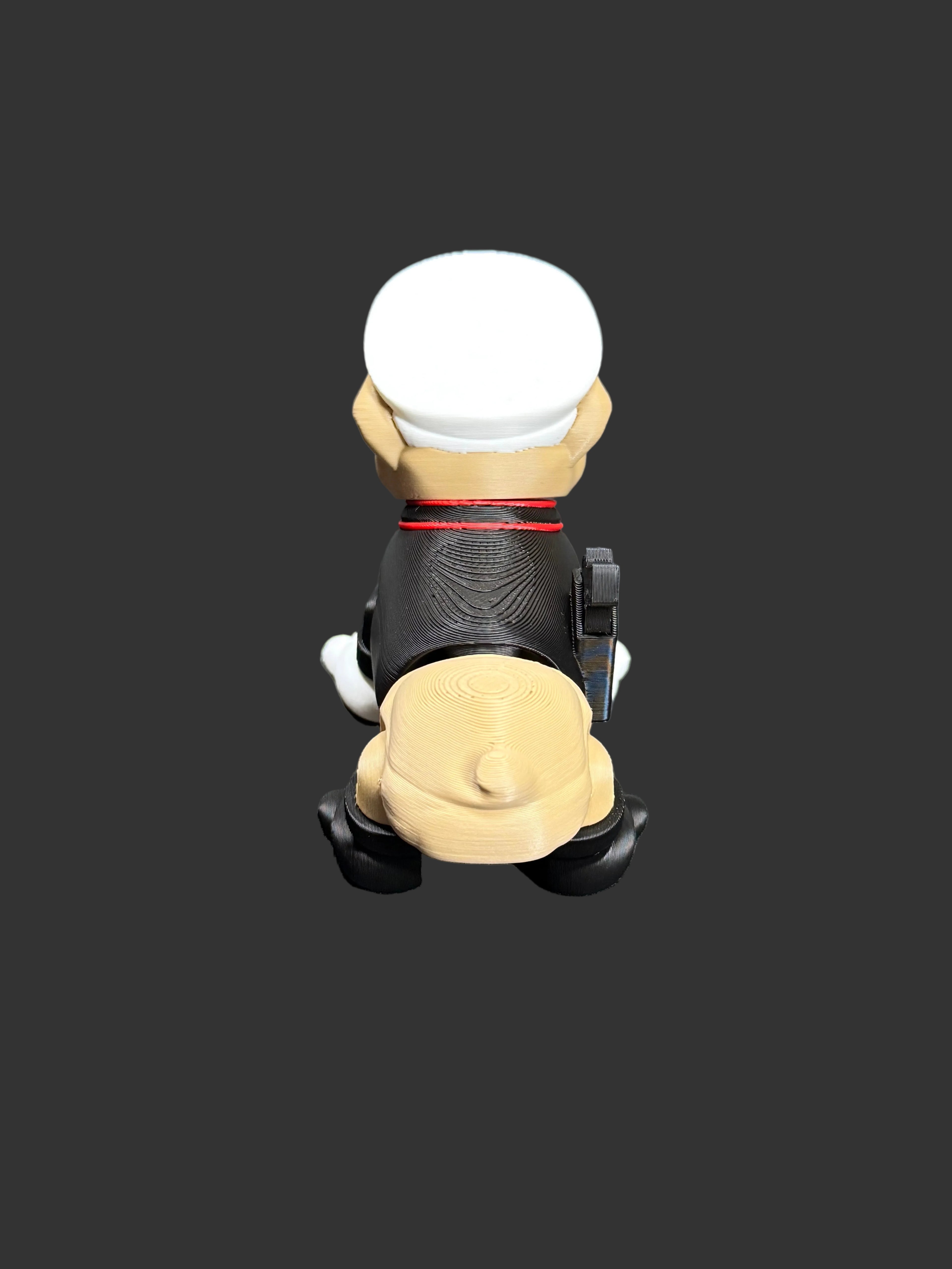 Marine Corp Bulldog Articulated 3D Print – Military Figurine – US Marine Inspired Desk Toy – Patriotic USMC Devil Dog