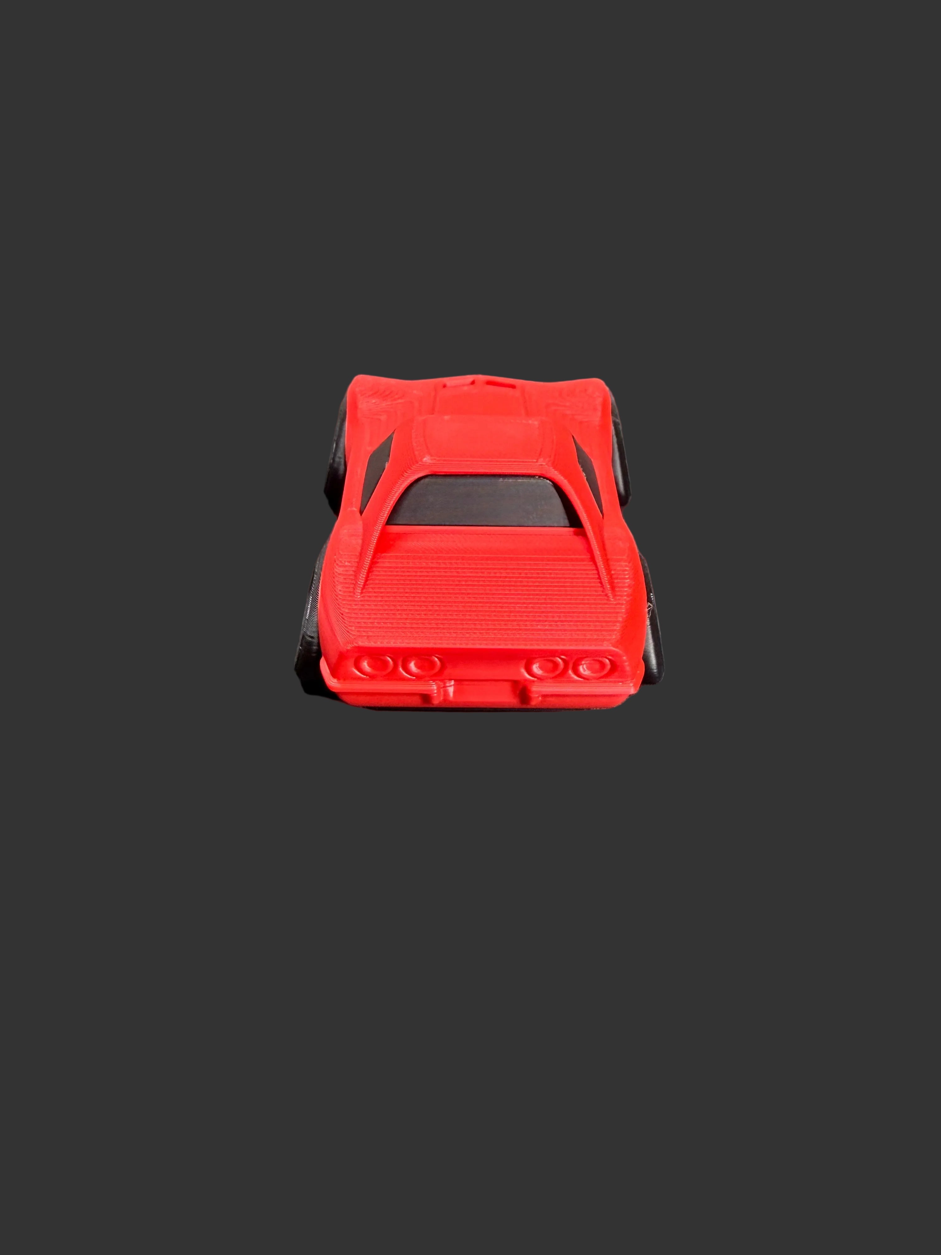 Tooned C3 Corvette – Chibi Style Classic Muscle Car | Cartoon Stingray Collectible