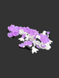 Cherry Blossom Wyvern – Purple Frost Flower Dragon – Articulated 3D Printed Fantasy Creature