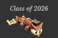 Graduation Owl Dragon Figurine – Class of 2026 Graduation Gift – Fantasy Graduate Decor