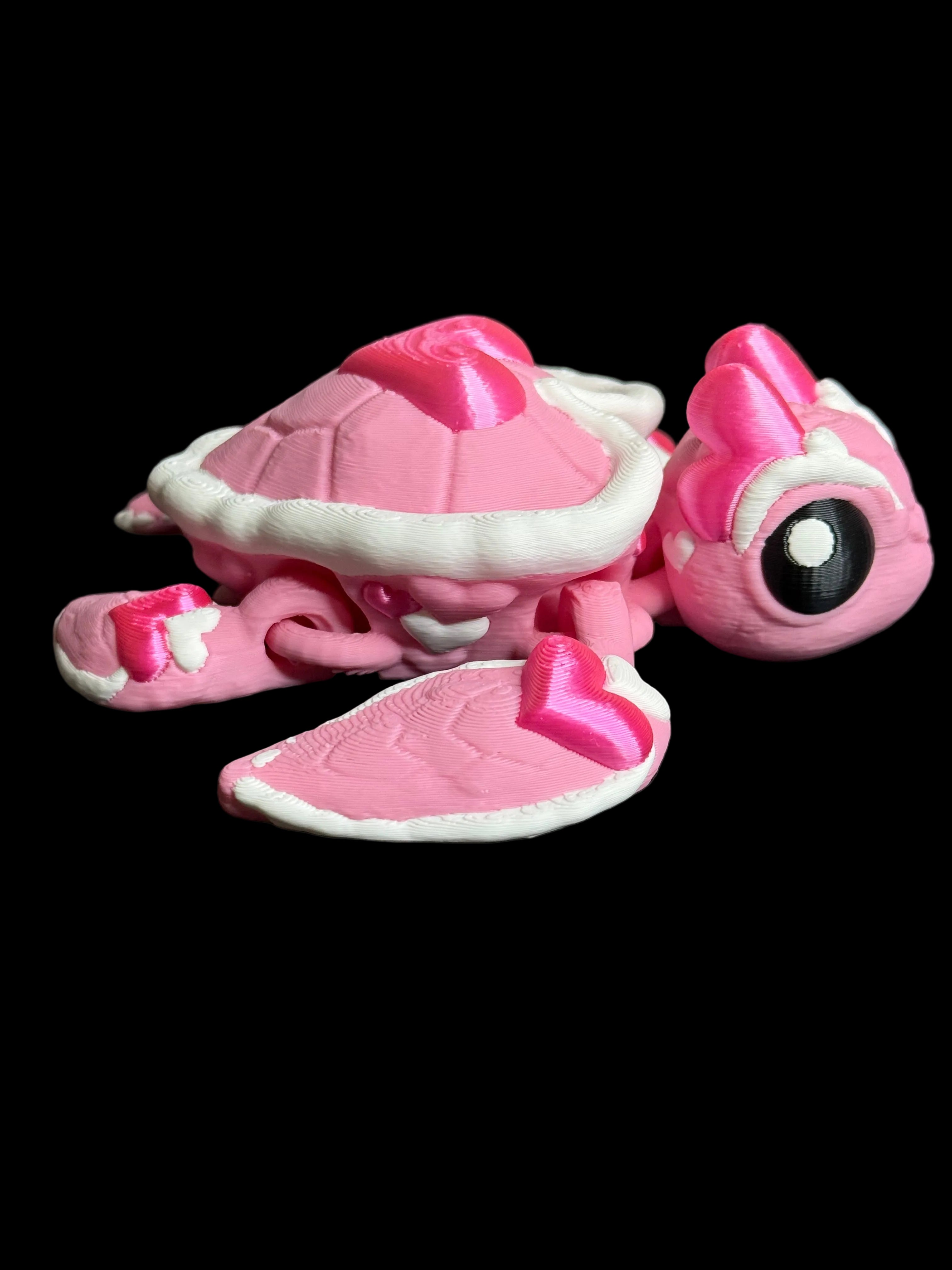 Heart Turtle – Adorable Love-Themed Turtle Gift – Sweet Turtle Decor – Valentine’s Day Turtle – Handmade Turtle Figurine