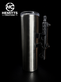 AR15 Style Tumbler Handle for Epoxy Tumblers | Tactical Cup | 3D Printed Tumbler Accessory