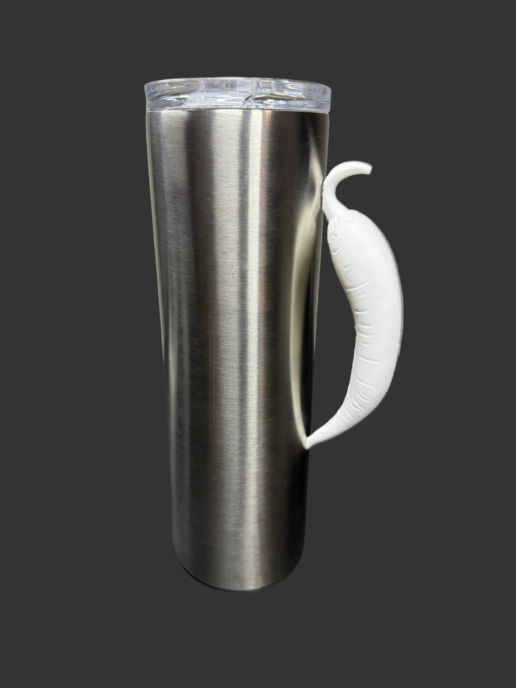 Chili Pepper Tumbler Handle | Epoxy Cup Handle Attachment | 3D Printed Spicy Drinkware Accessory