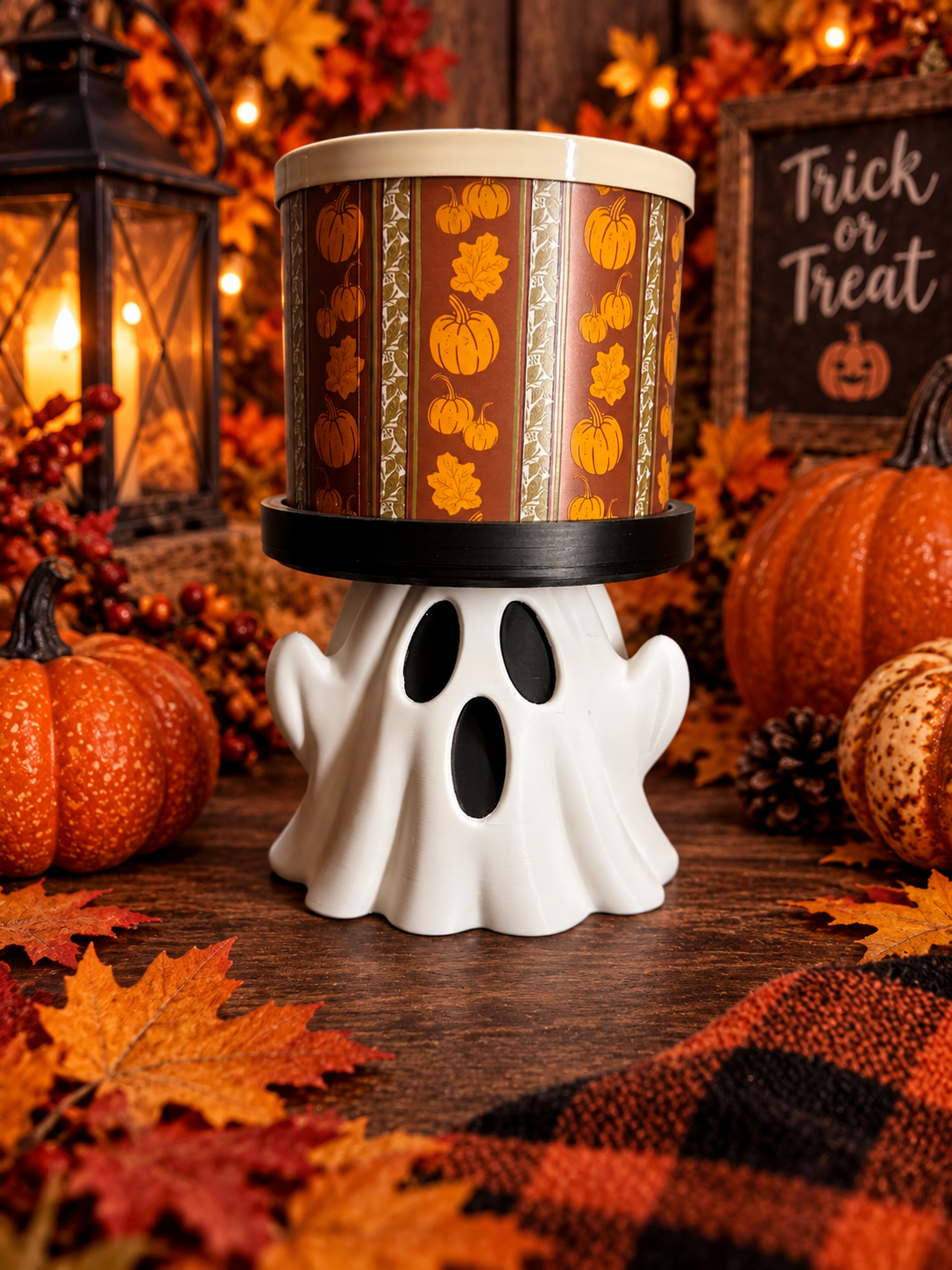 Ghost Candle Holder – 3MF Digital File