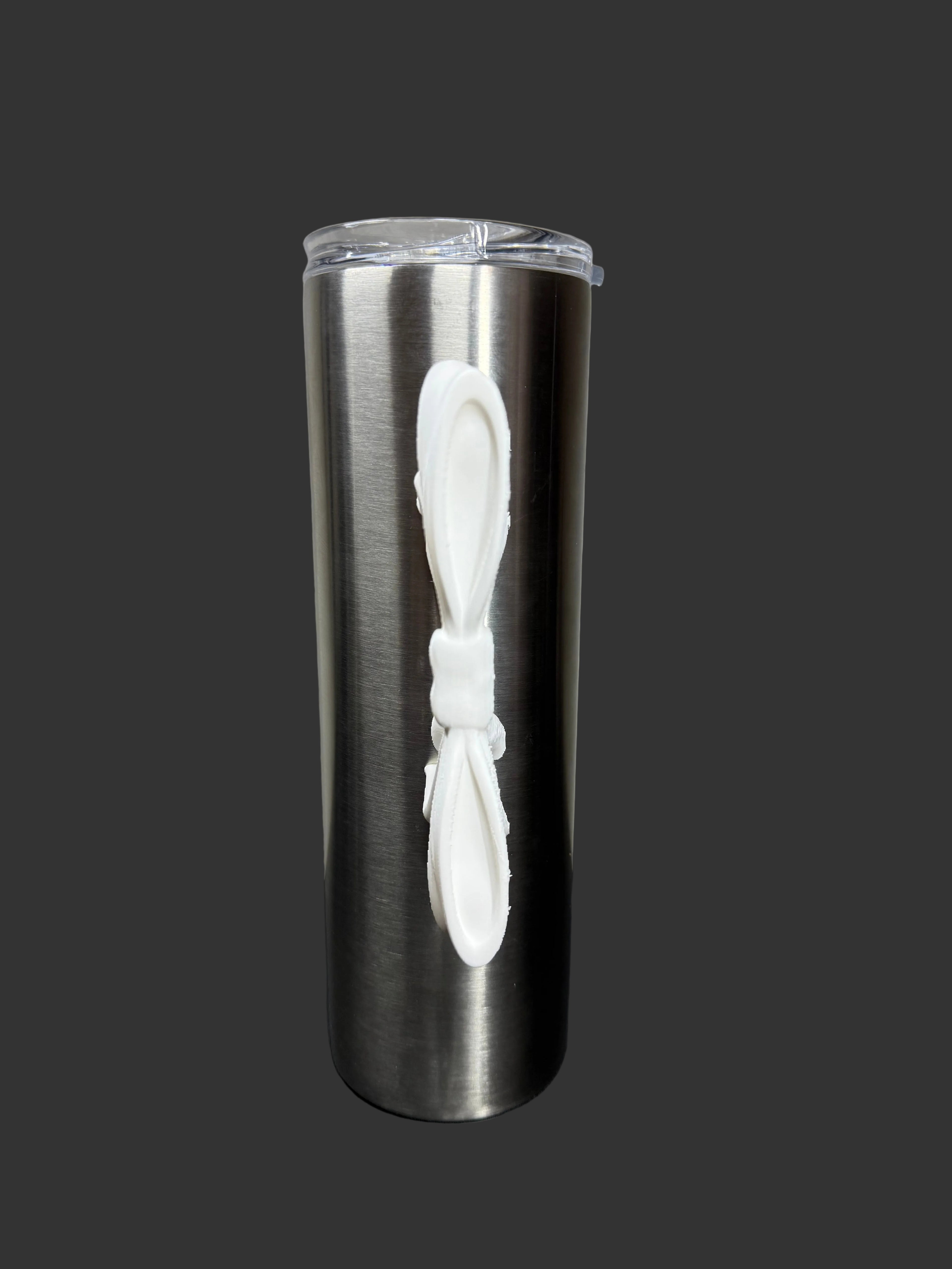 Bow Tumbler Handle for Epoxy Tumblers | 3D Printed Bow Handle Accessory