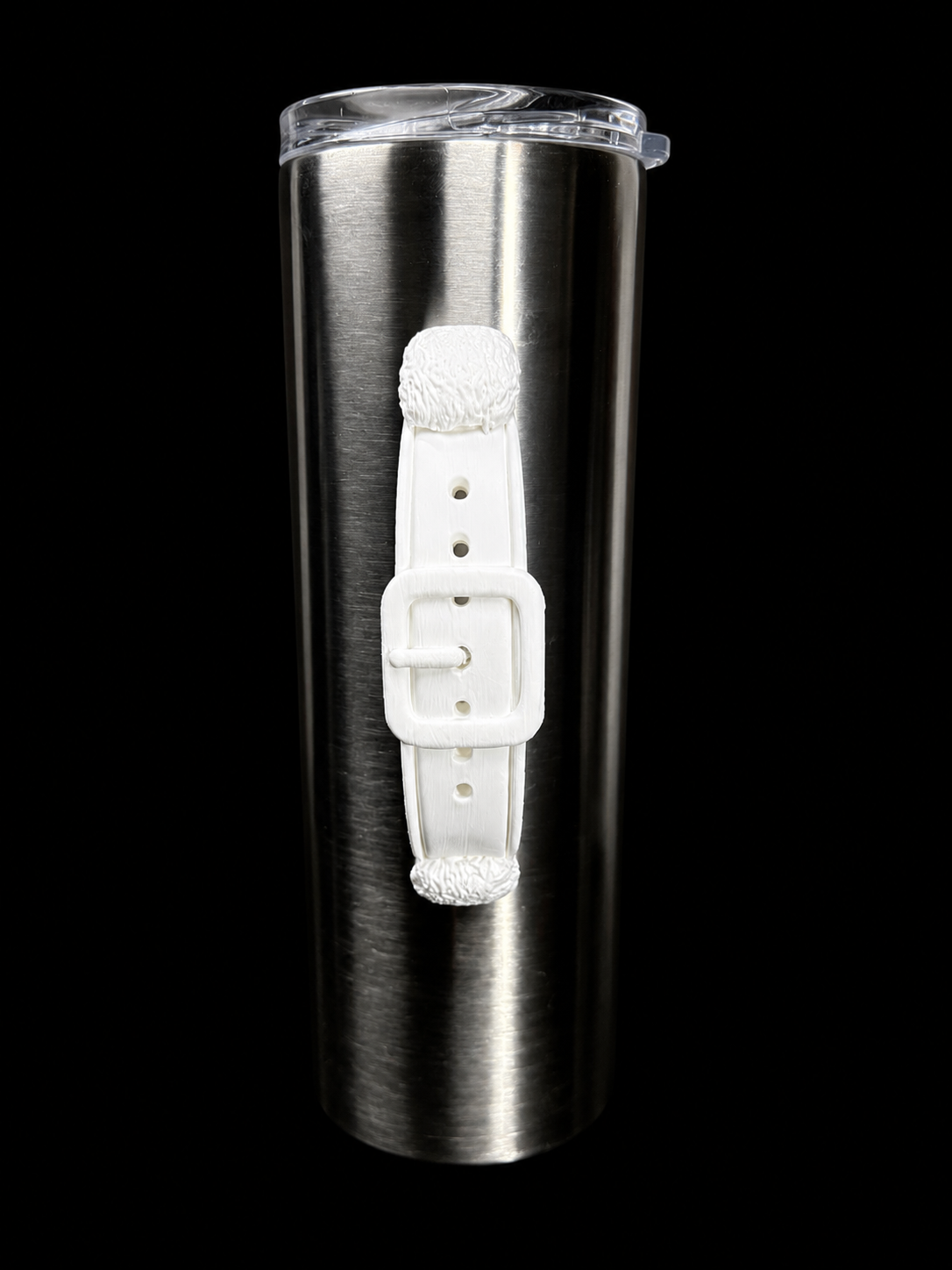 Santa's Belt Tumbler Handle – Christmas Epoxy Tumbler Accessory