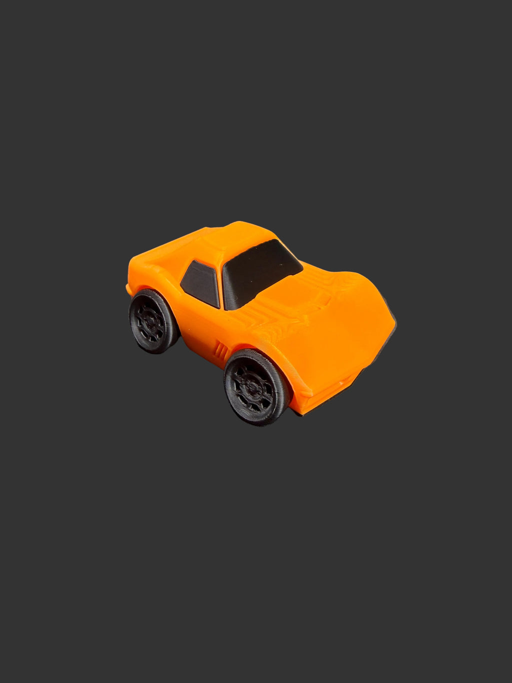 Tooned C3 Corvette – Chibi Style Classic Muscle Car | Cartoon Stingray Collectible