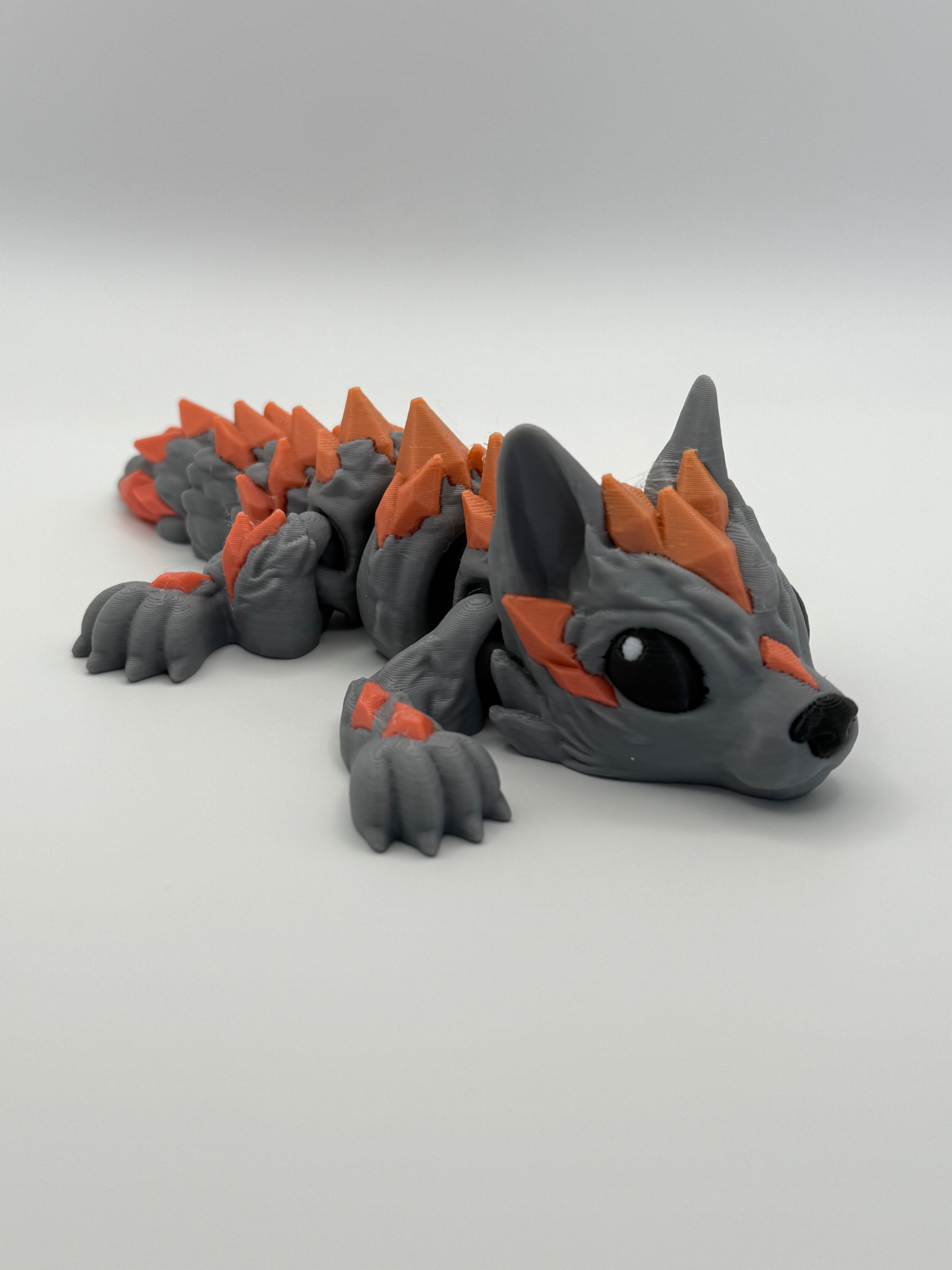 Crystal Flexi Wolf – Articulated Fantasy Creature