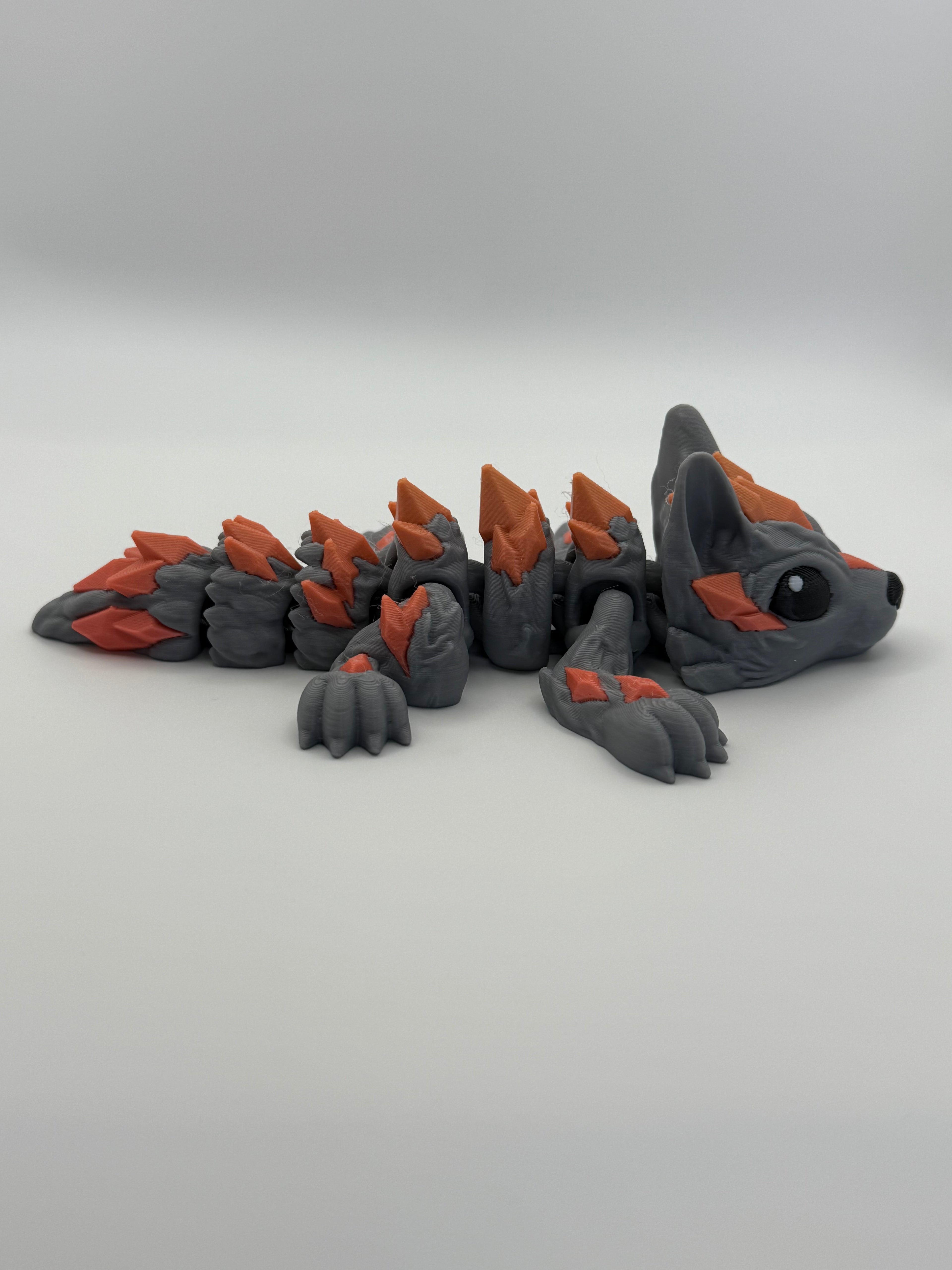 Crystal Flexi Wolf – Articulated Fantasy Creature