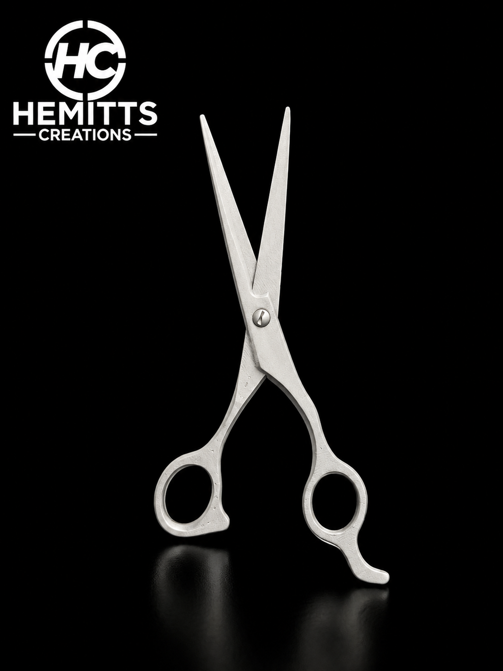 Scissors Tumbler Handle for Epoxy Tumblers | 3D Printed Hair Stylist Cup Handle | Salon & Sewing