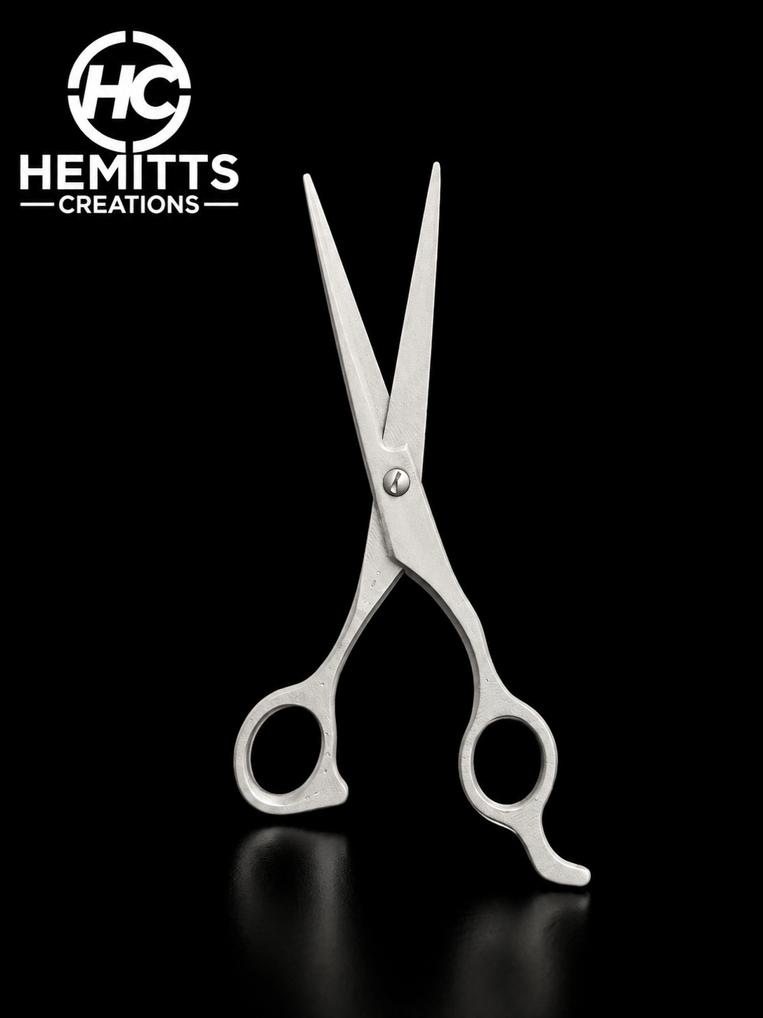 Scissors Tumbler Handle for Epoxy Tumblers | 3D Printed Hair Stylist Cup Handle | Salon & Sewing