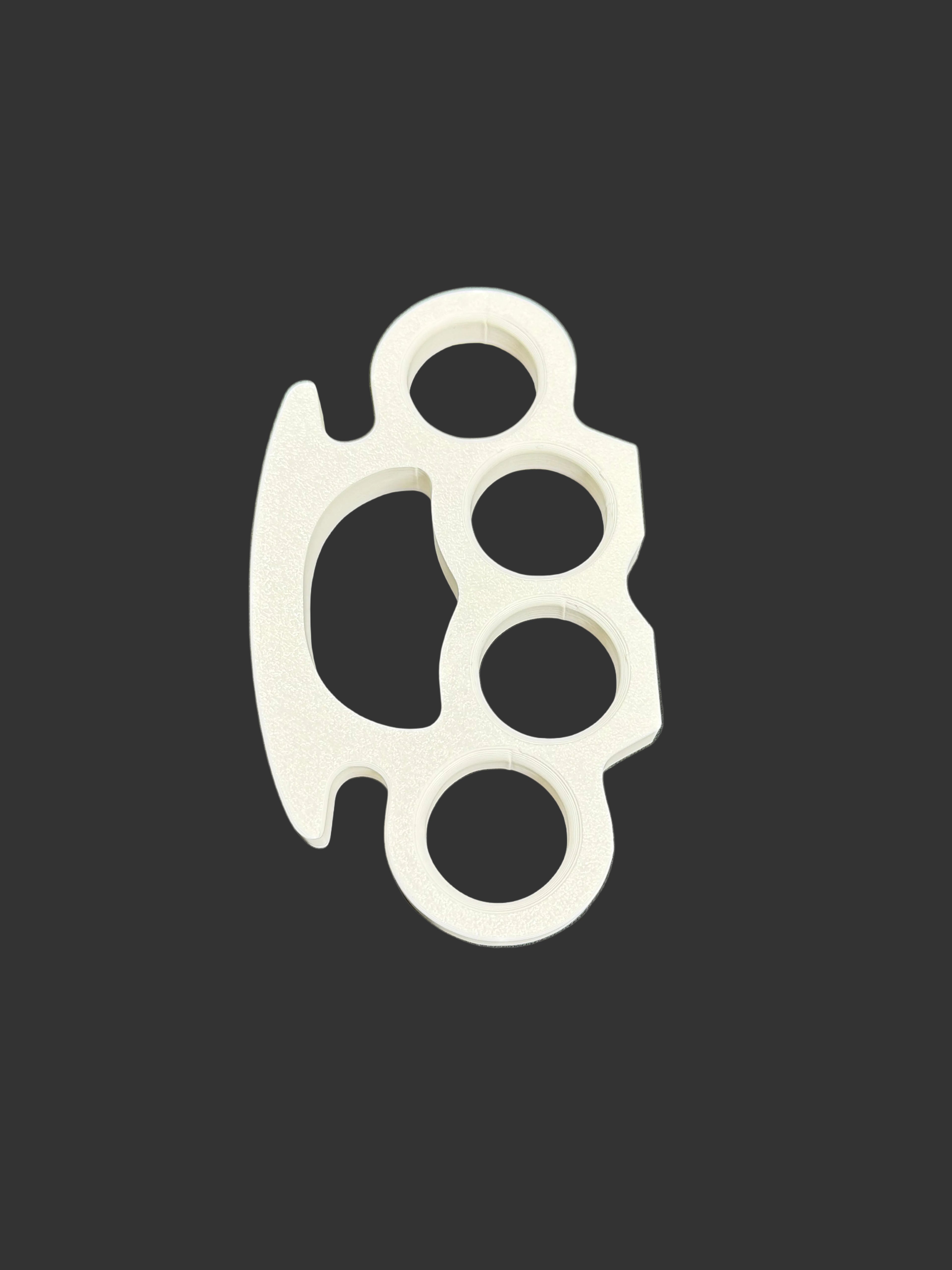 Brass Knuckle Tumbler Handle | 3D Printed Cup Grip | Novelty Mug Handle | Unique Drinkware Accessory