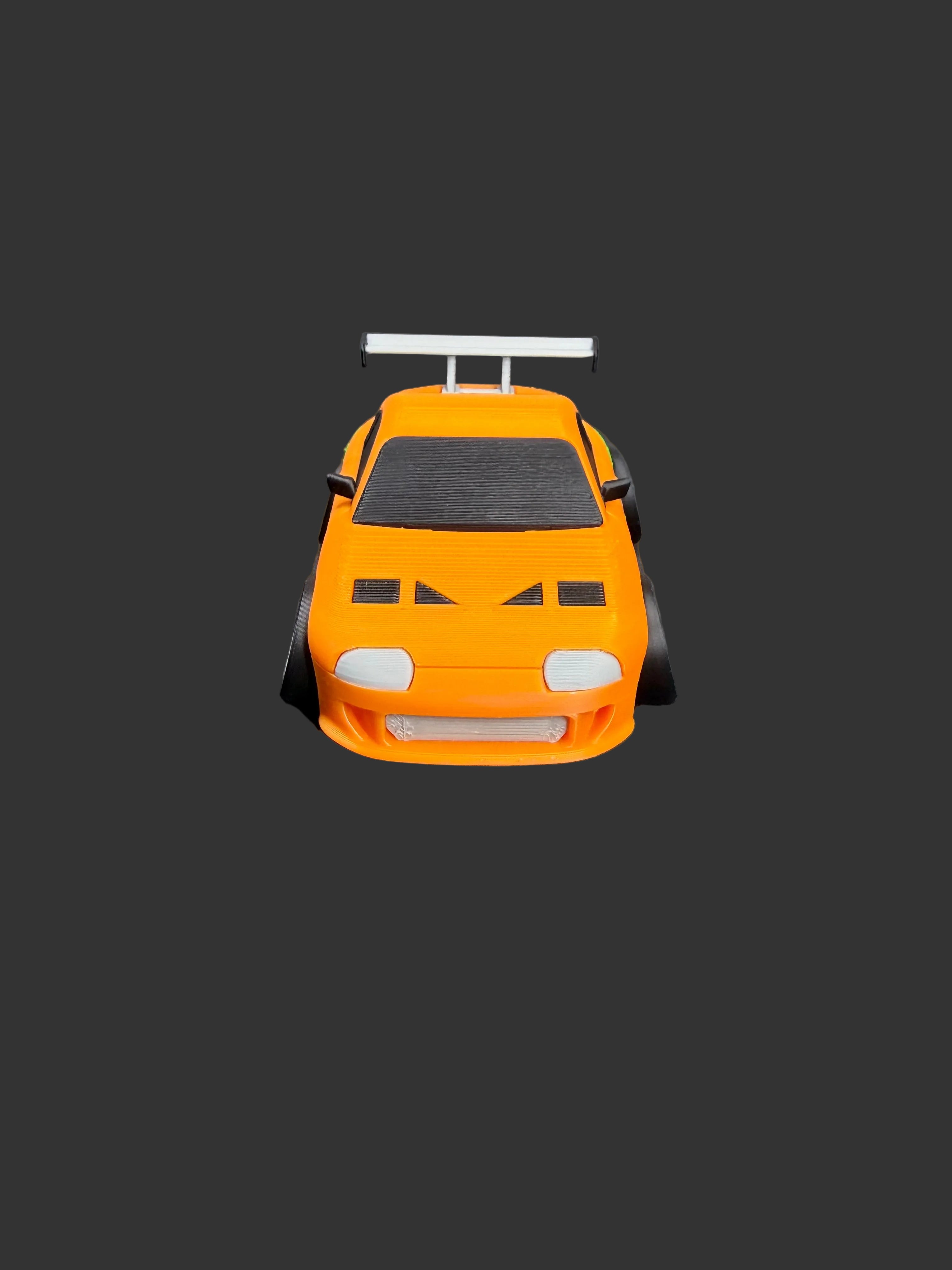 Tooned Toyota Supra – Fast-Inspired Cartoon Style Car | JDM Collectible | Display Model