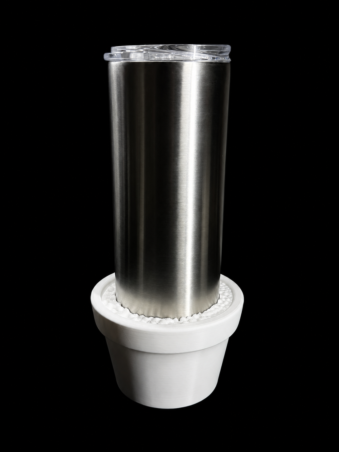 Planter Tumbler Sleeve for Epoxy Tumblers, 3D Printed Floral Cup Accessory