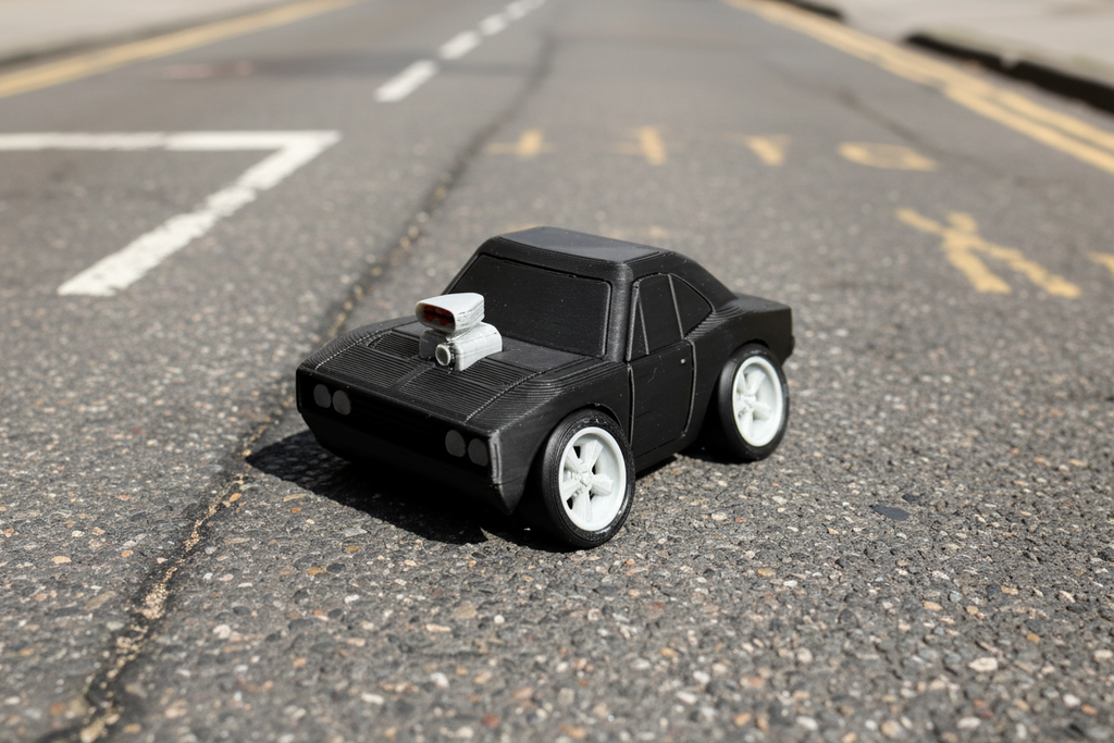 Tooned 1970 Charger – Fast & Furious Inspired Cartoon Muscle Car