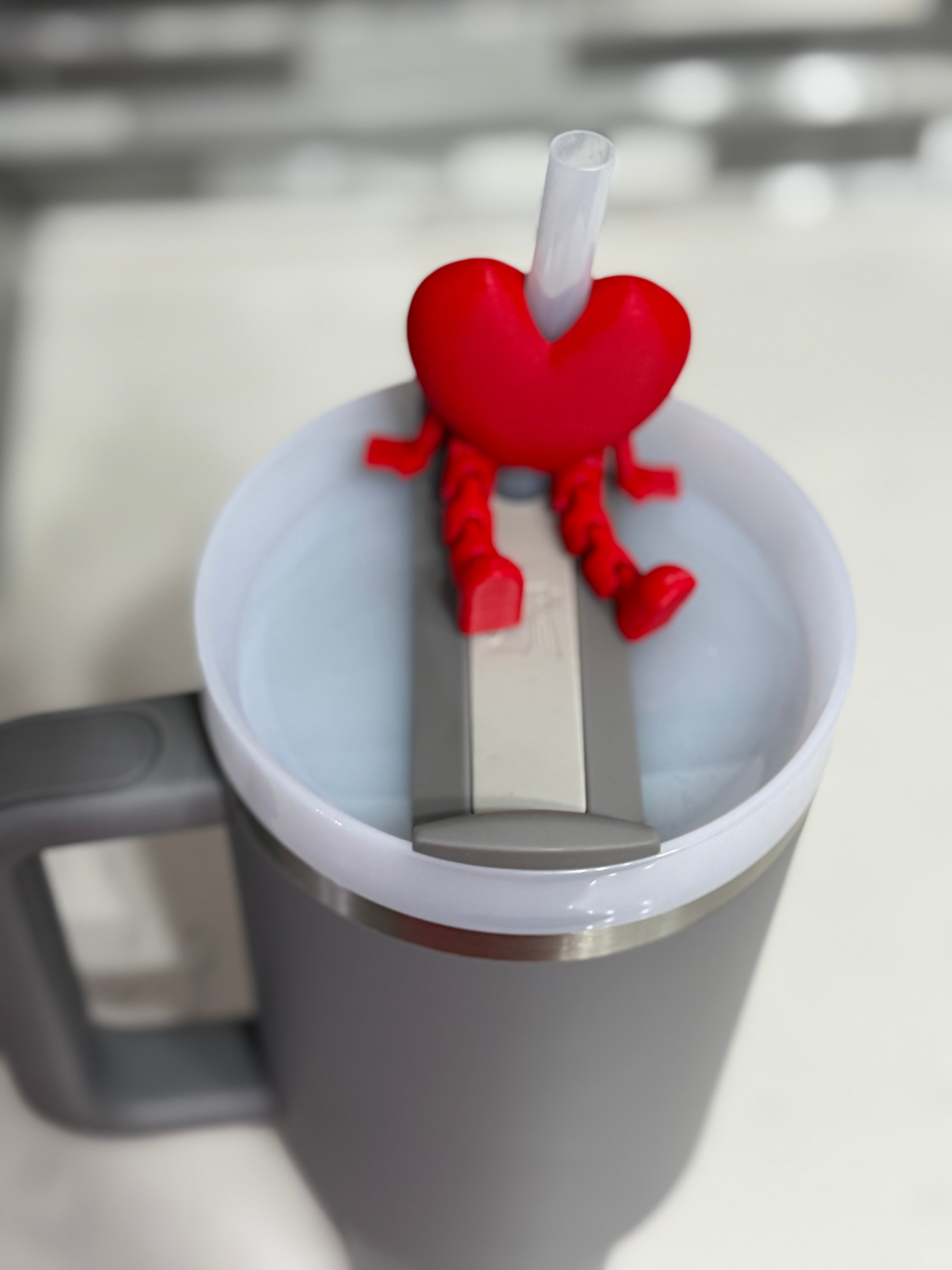 ❤️ Articulated Heart Straw Buddie