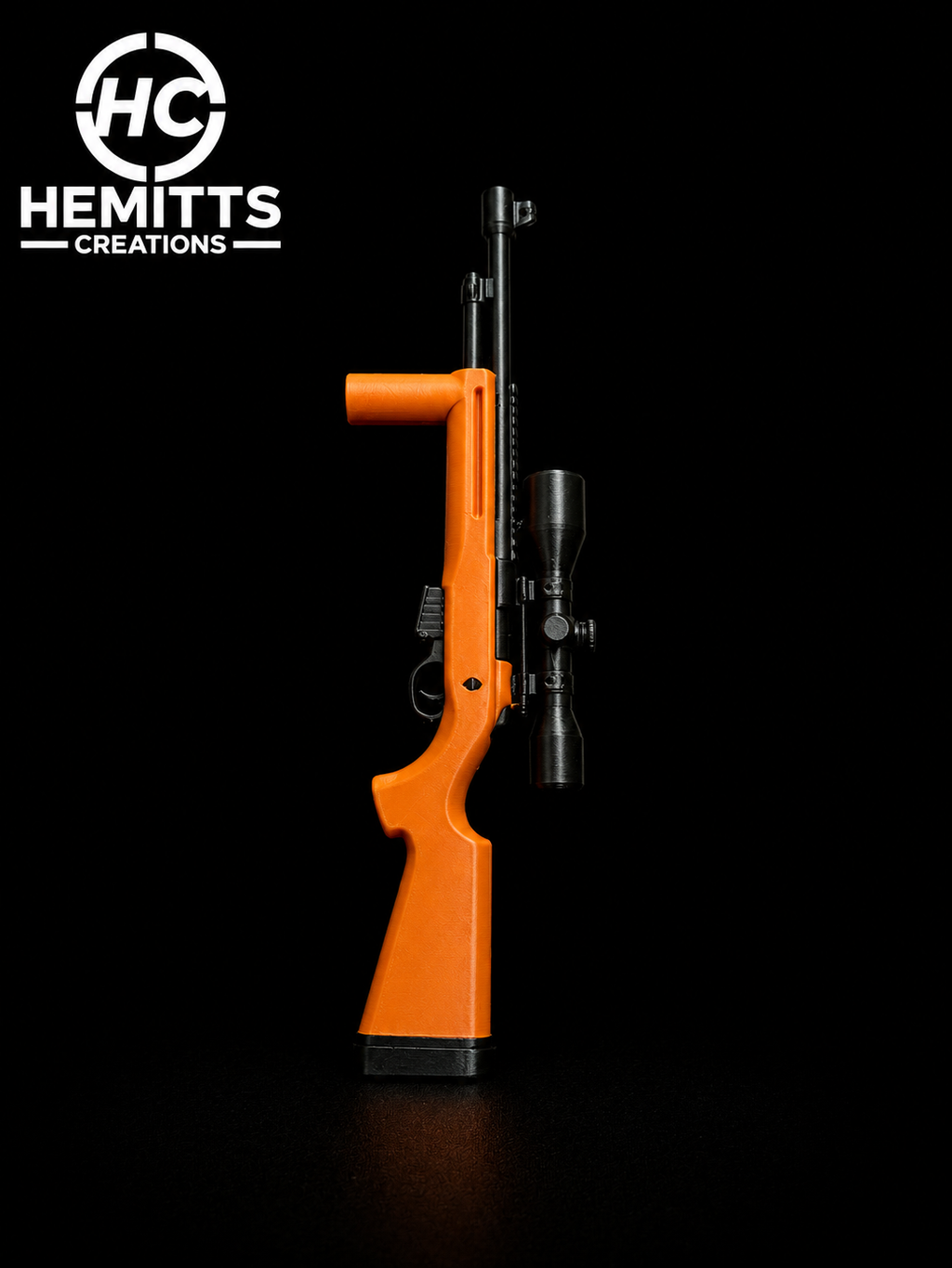 Hunting Rifle Style Tumbler Handle for Epoxy Tumblers | 3D Printed Cup Handle | Outdoor Drinkware