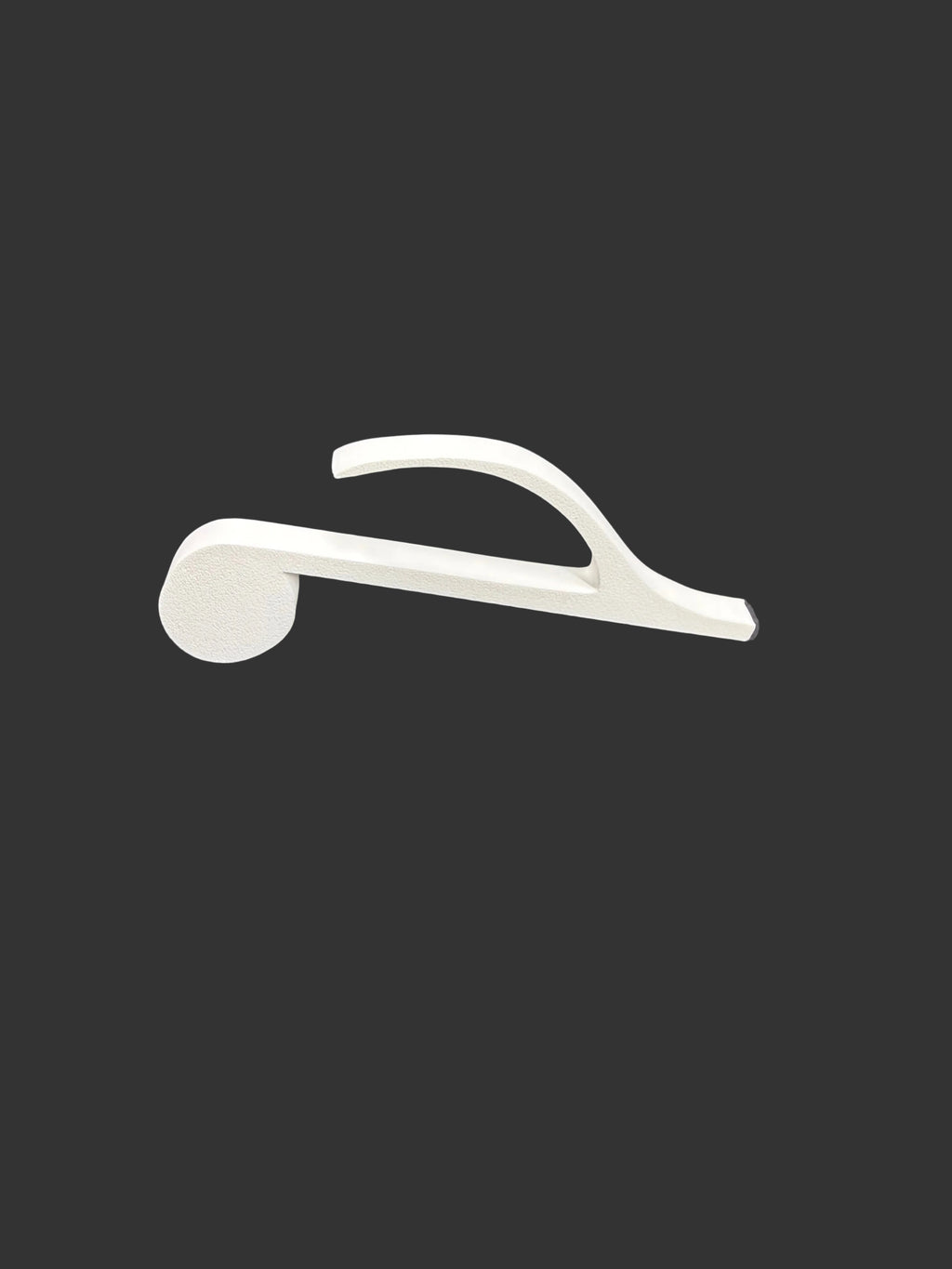 Music Note Tumbler Handle – Handmade 3D Printed Cup Handle