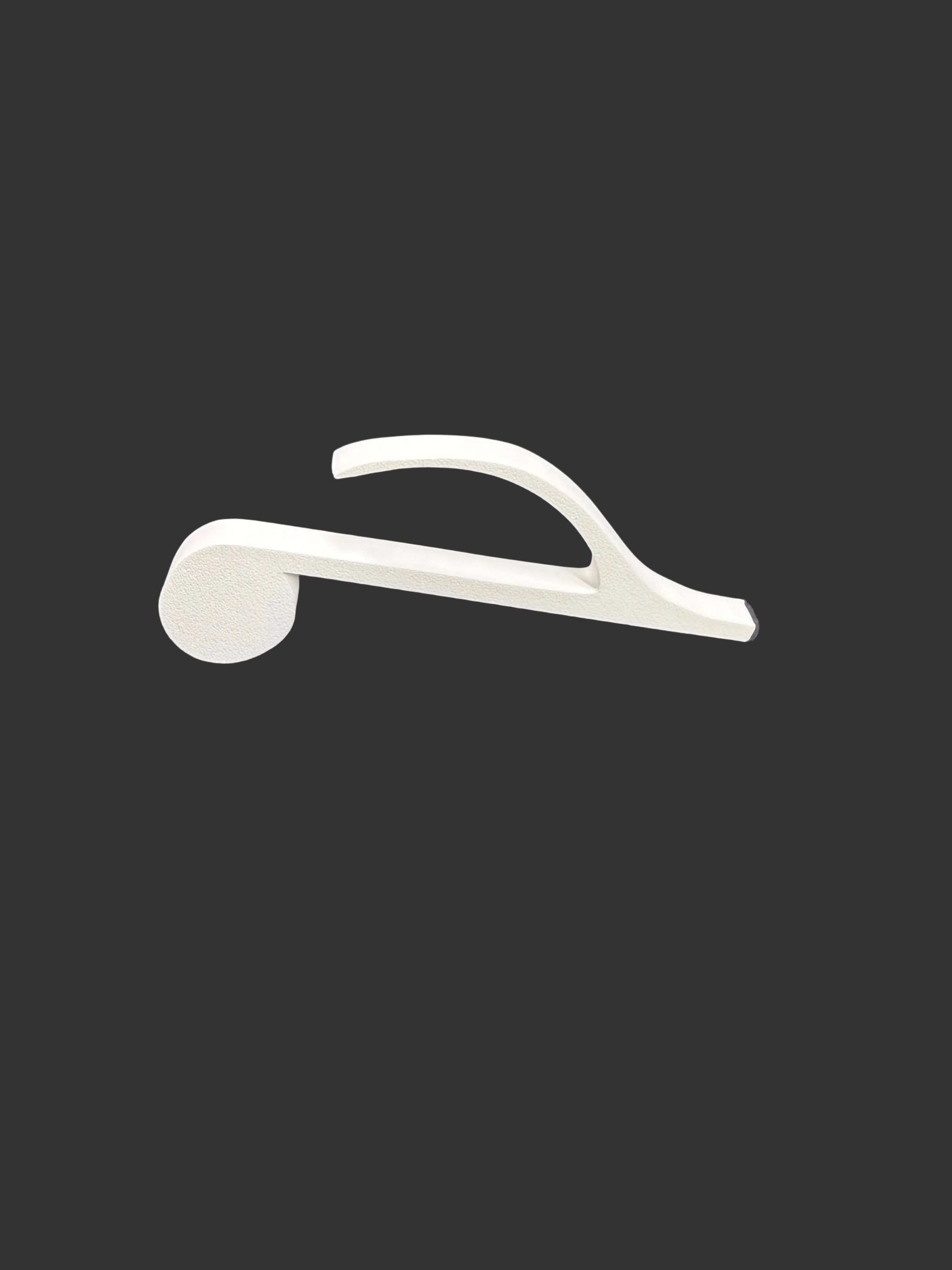 Music Note Tumbler Handle – Handmade 3D Printed Cup Handle