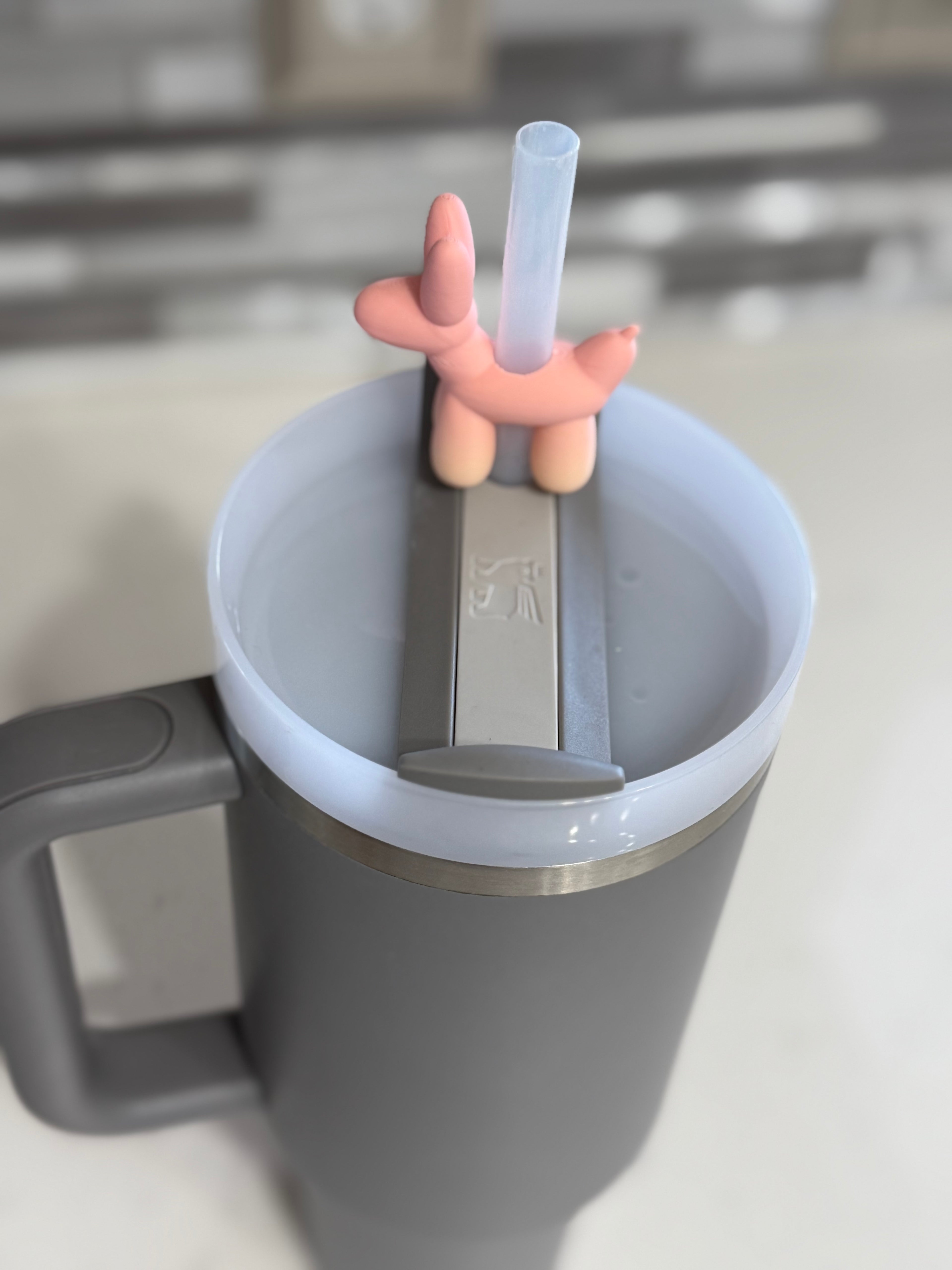 🎈 Balloon Dog Straw Buddie