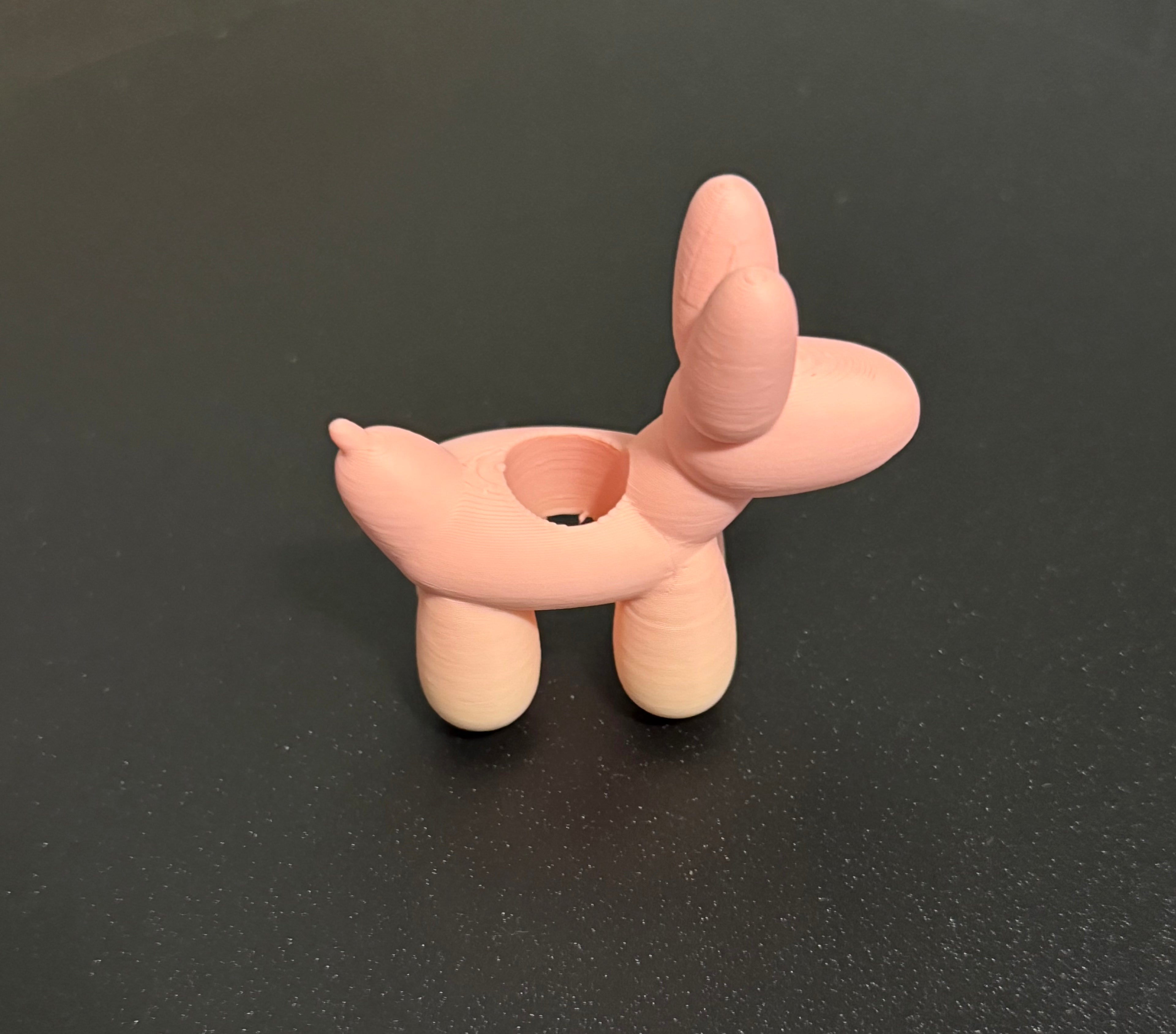 🎈 Balloon Dog Straw Buddie