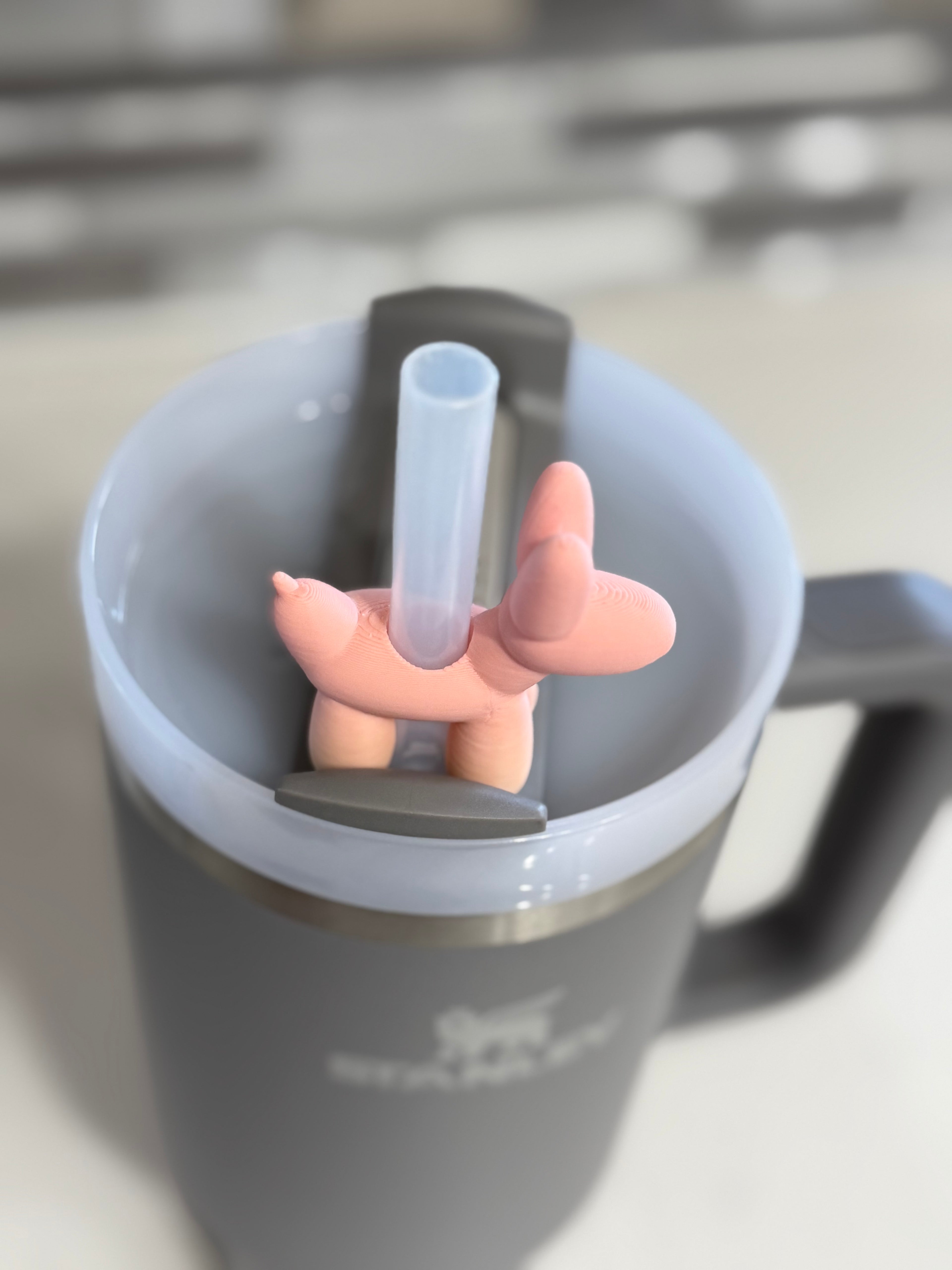 🎈 Balloon Dog Straw Buddie